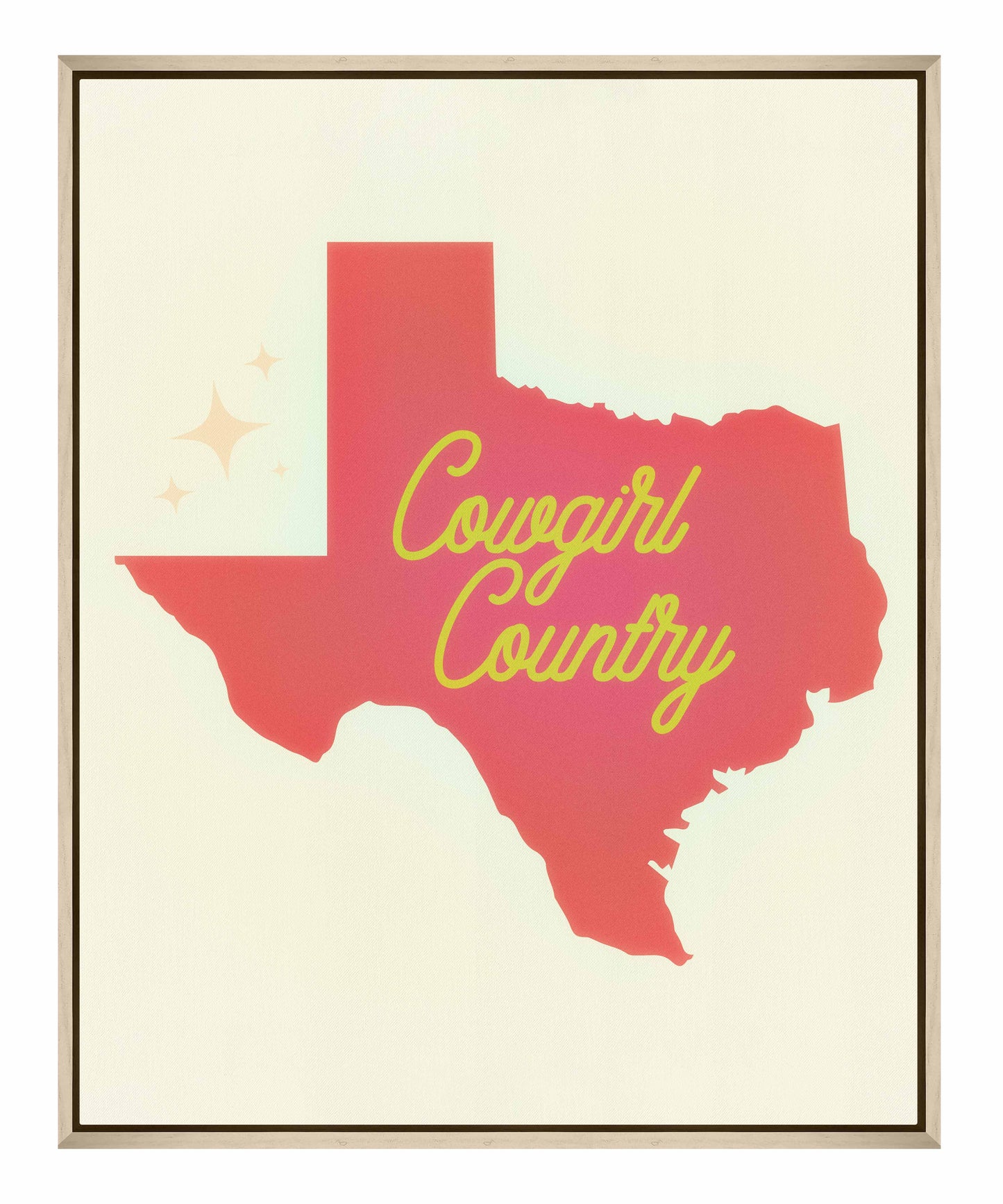 Cowgirl Country Pink - Gallery Wrapped Canvas