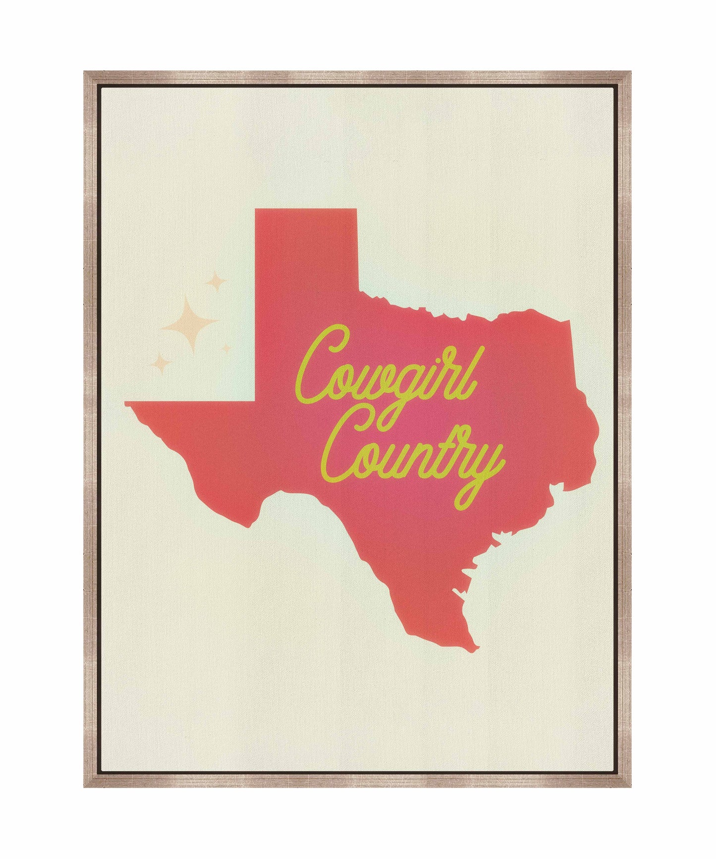 Cowgirl Country Pink - Gallery Wrapped Canvas