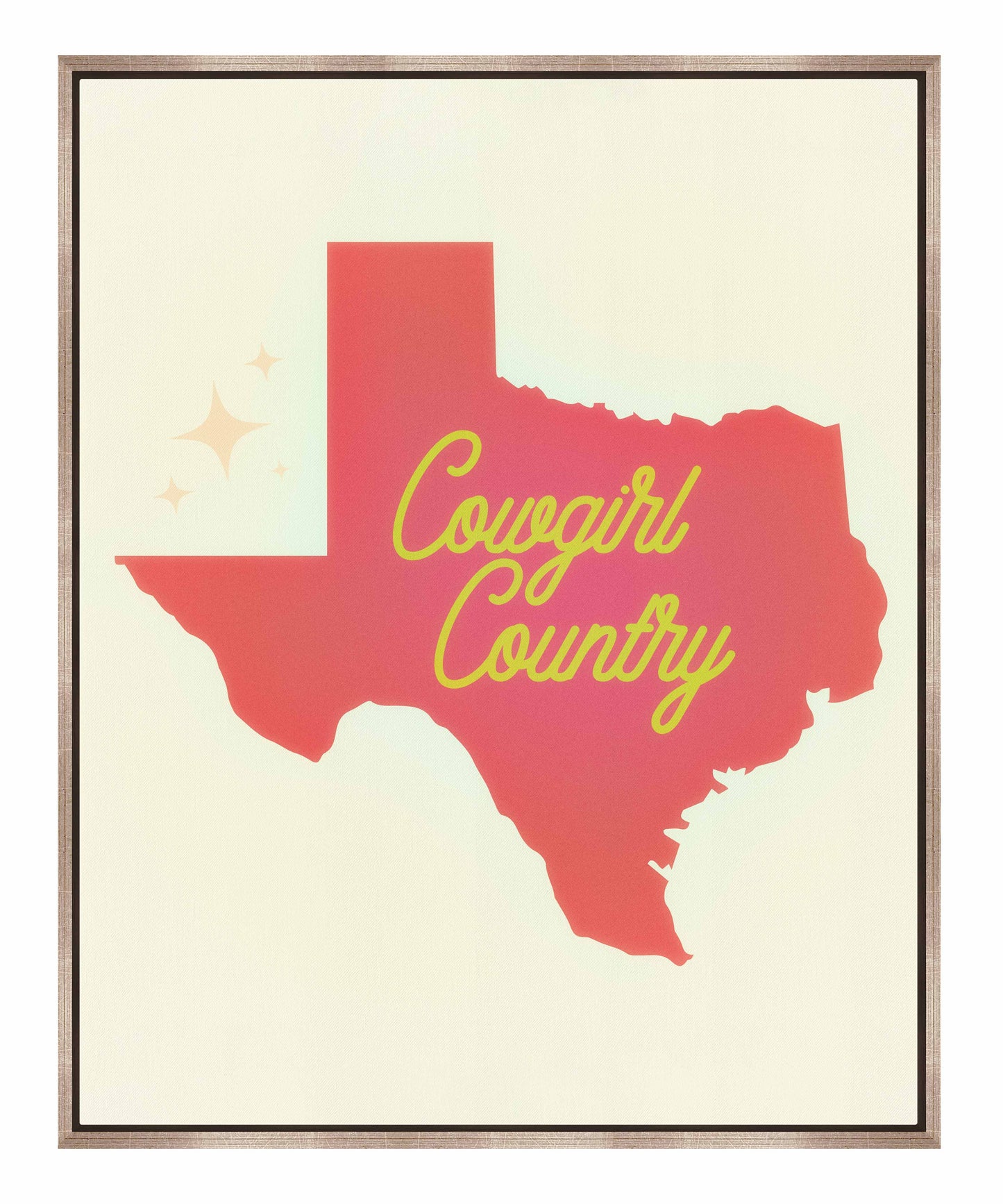 Cowgirl Country Pink - Gallery Wrapped Canvas