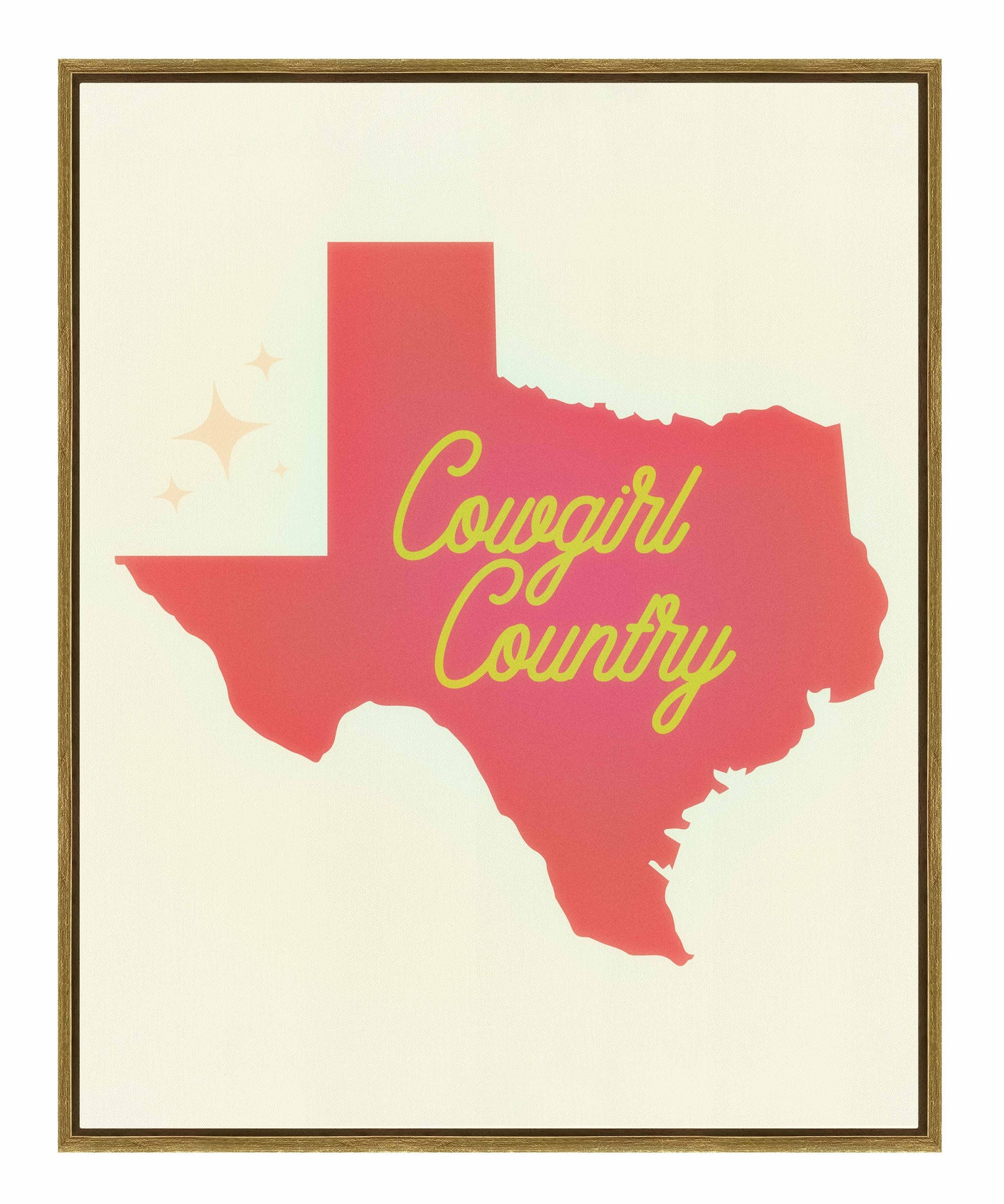Cowgirl Country Pink - Gallery Wrapped Canvas