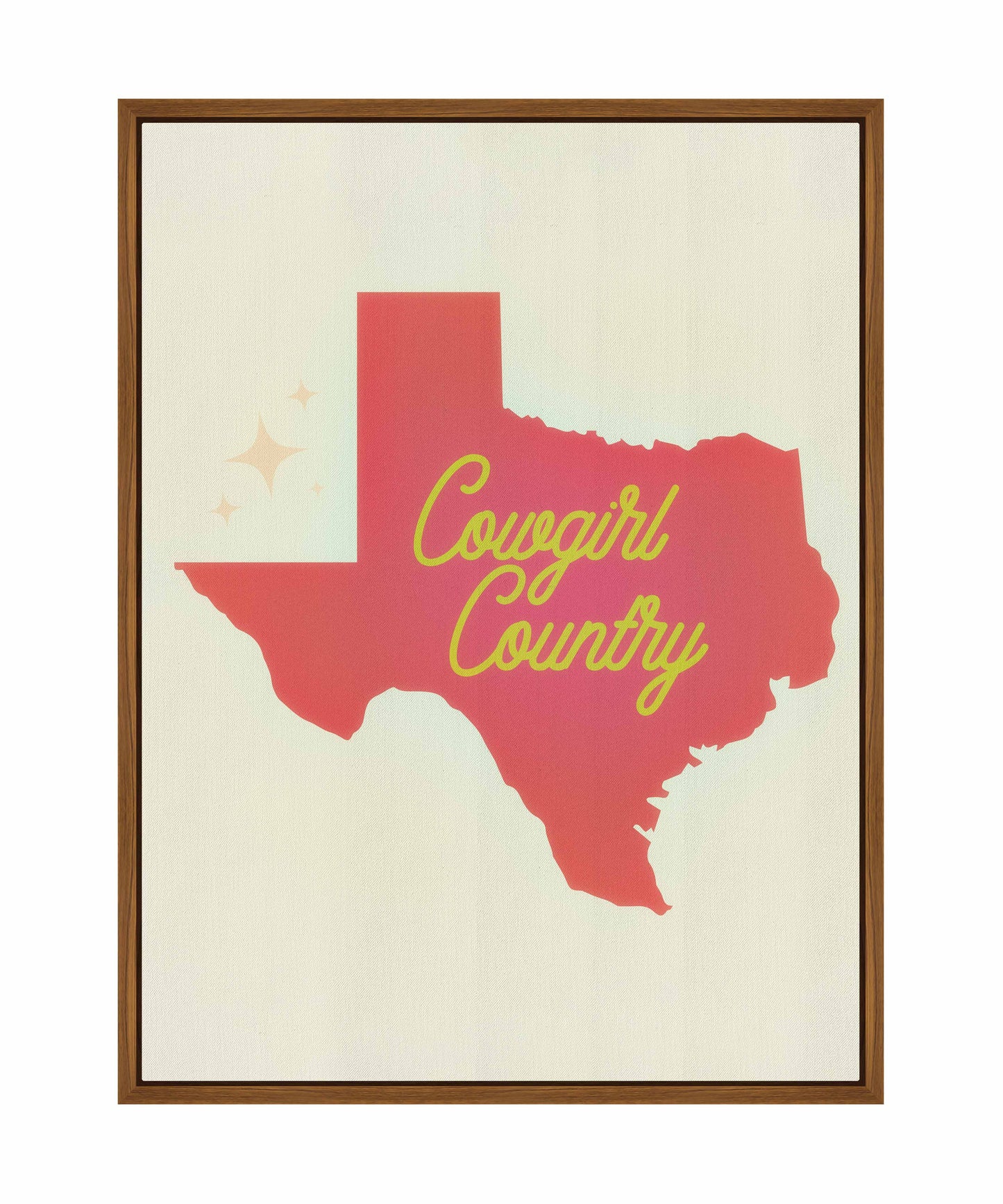 Cowgirl Country Pink - Gallery Wrapped Canvas