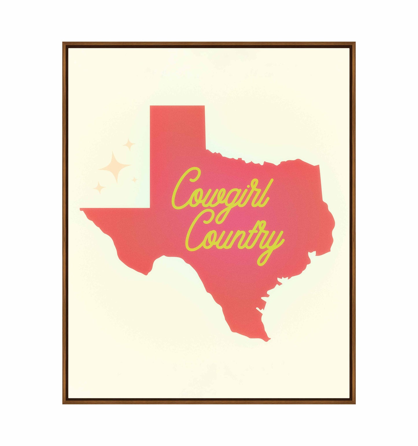 Cowgirl Country Pink - Gallery Wrapped Canvas