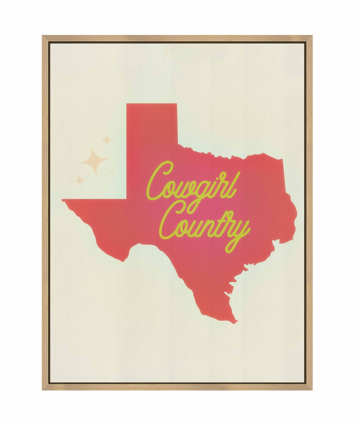 Cowgirl Country Pink - Gallery Wrapped Canvas
