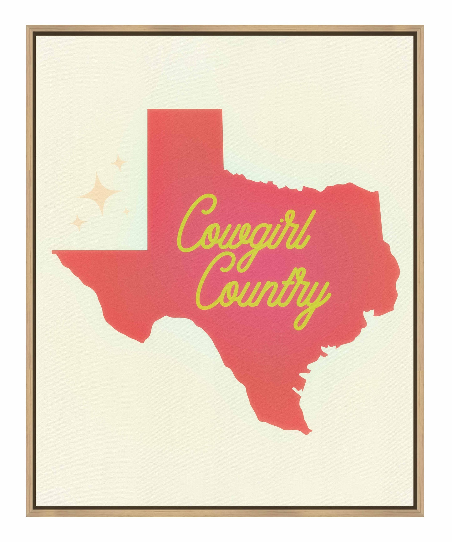Cowgirl Country Pink - Gallery Wrapped Canvas