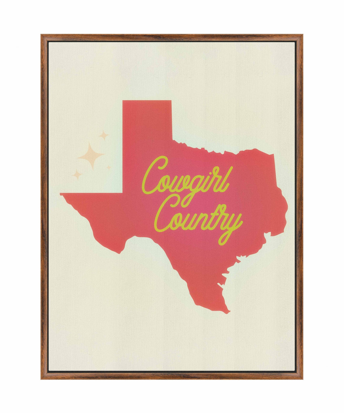 Cowgirl Country Pink - Gallery Wrapped Canvas