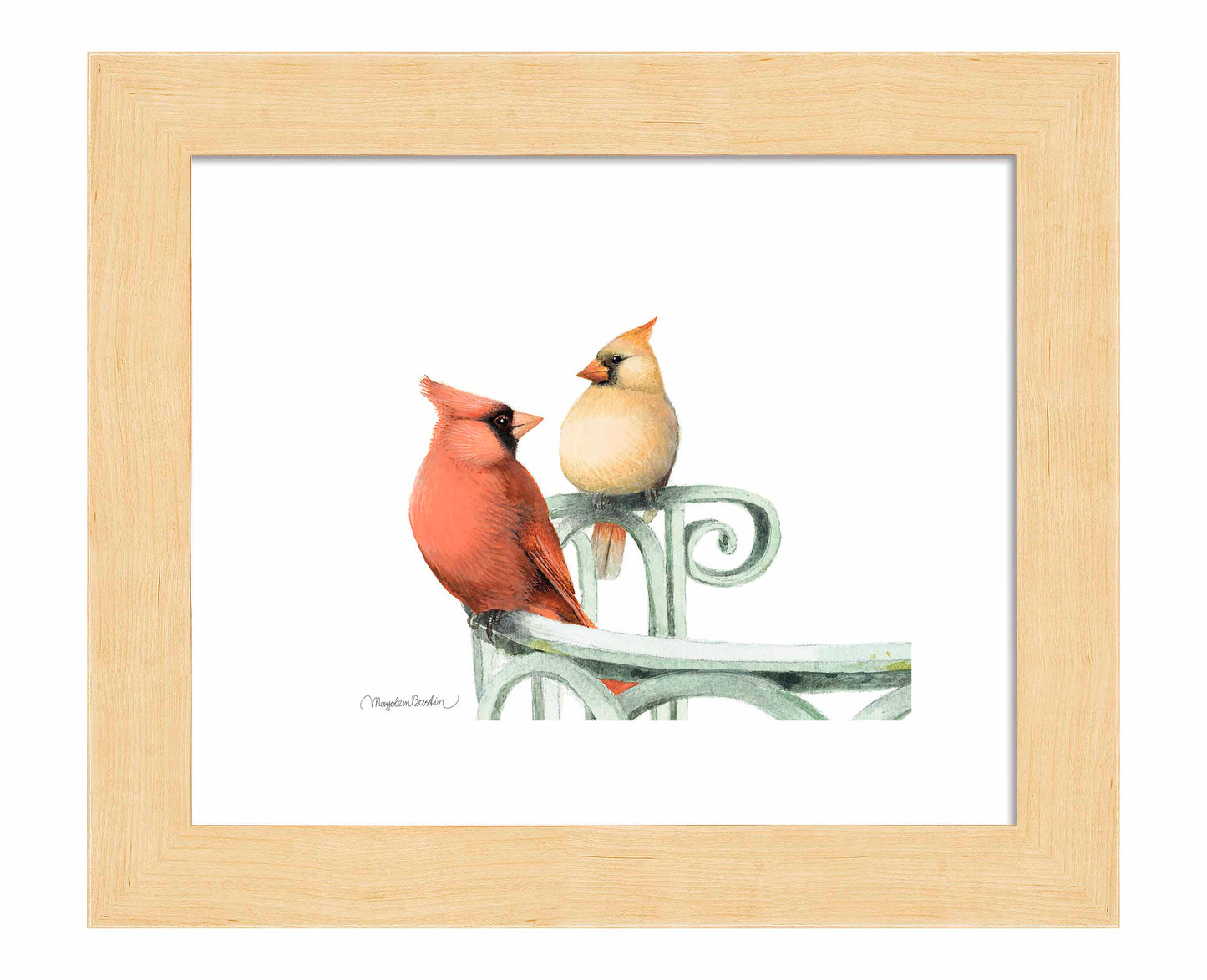 Cardinal Couple - Art Prints