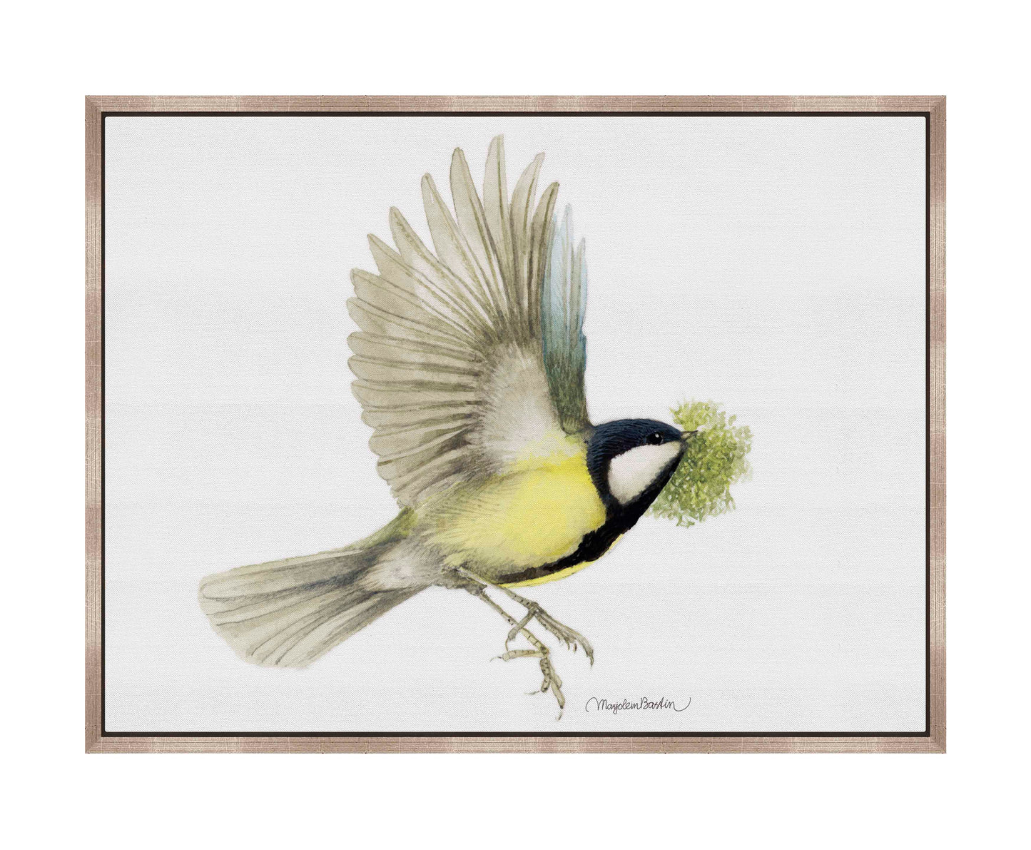Finishing the Nest - Gallery Wrapped Canvas
