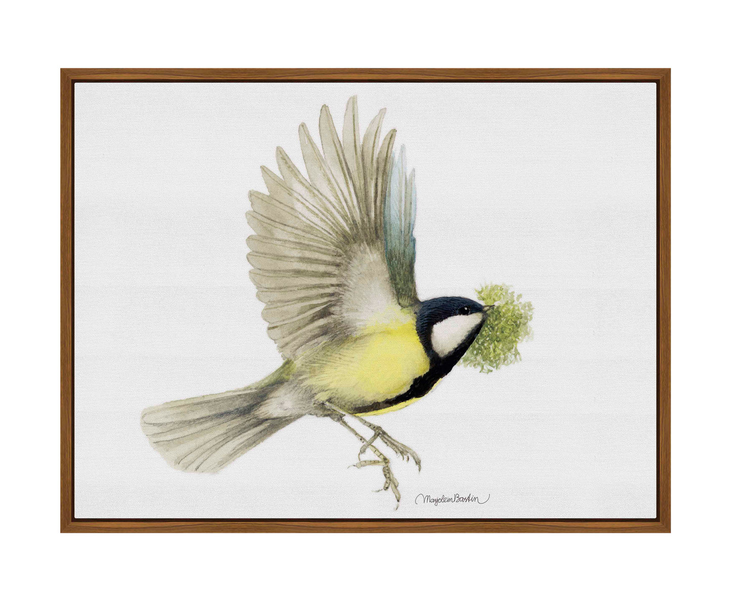 Finishing the Nest - Gallery Wrapped Canvas