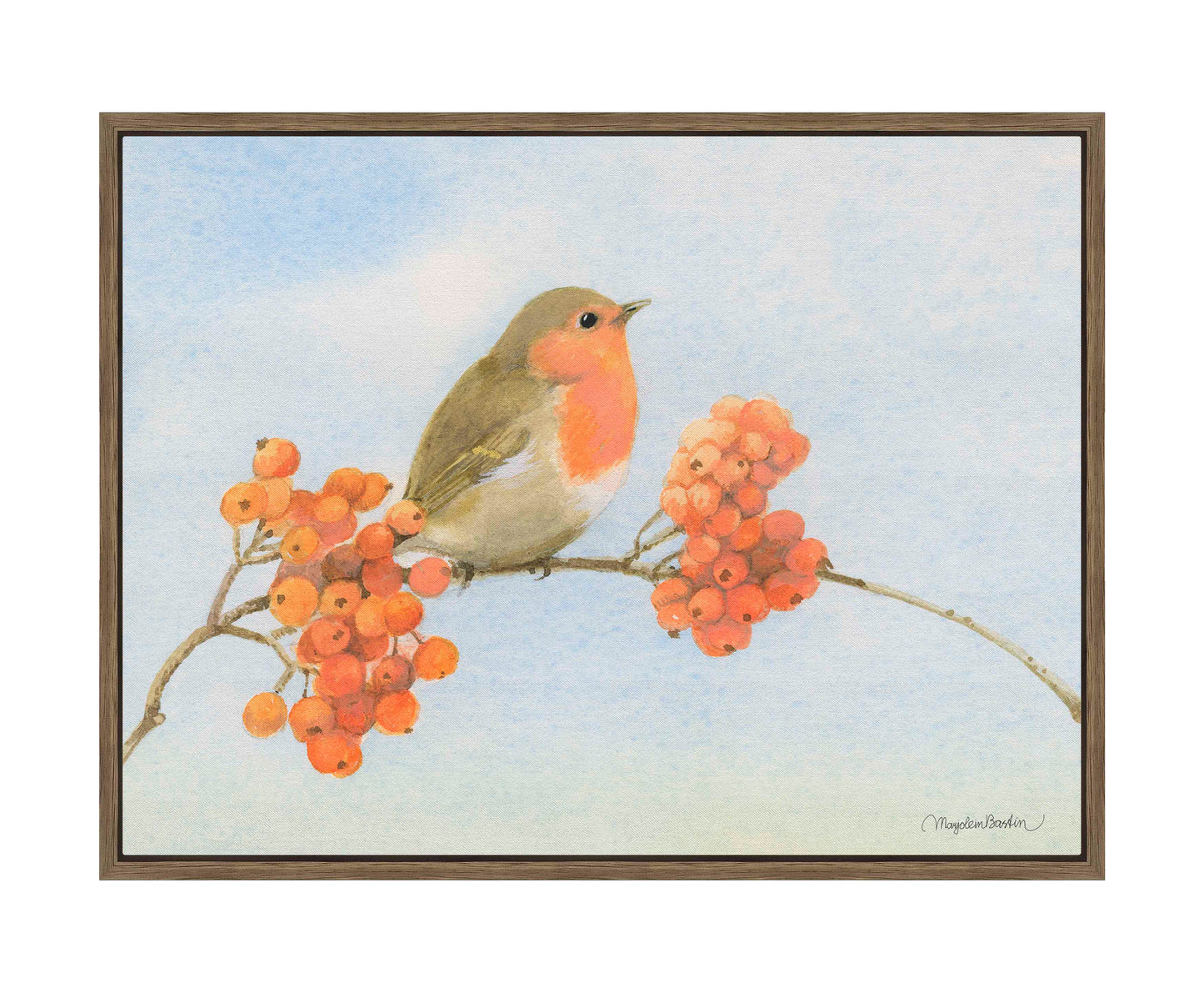 Robin's Camoflage - Gallery Wrapped Canvas