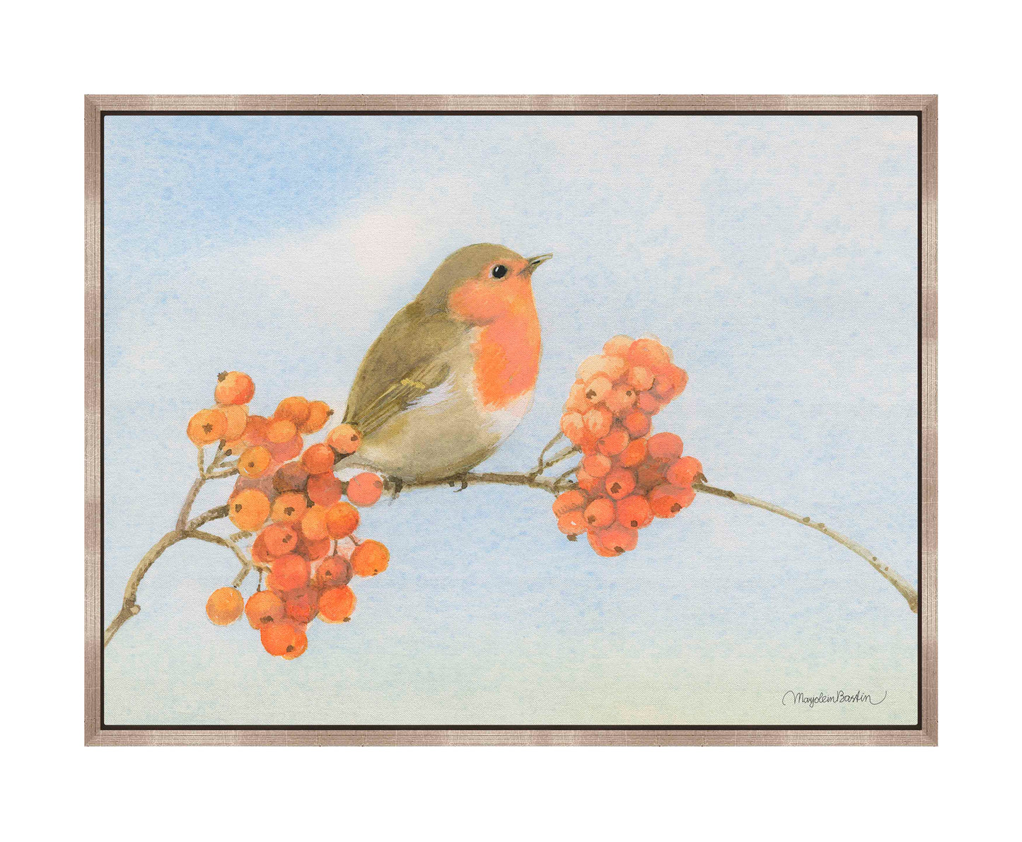 Robin's Camoflage - Gallery Wrapped Canvas