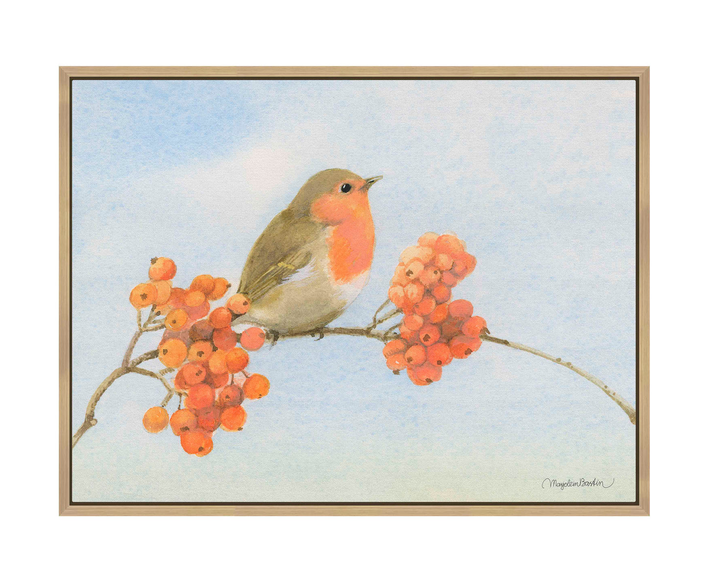 Robin's Camoflage - Gallery Wrapped Canvas