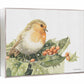 Holly Robin - Gallery Wrapped Canvas