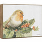 Holly Robin - Gallery Wrapped Canvas