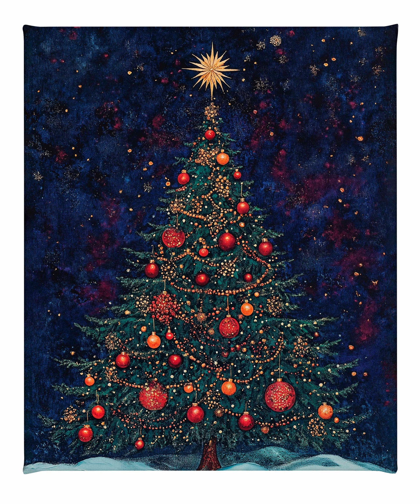 Homestead Christmas Spruce - Gallery Wrapped Canvas
