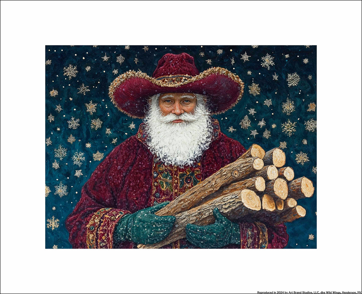 Yuletide Kindling - Art Prints