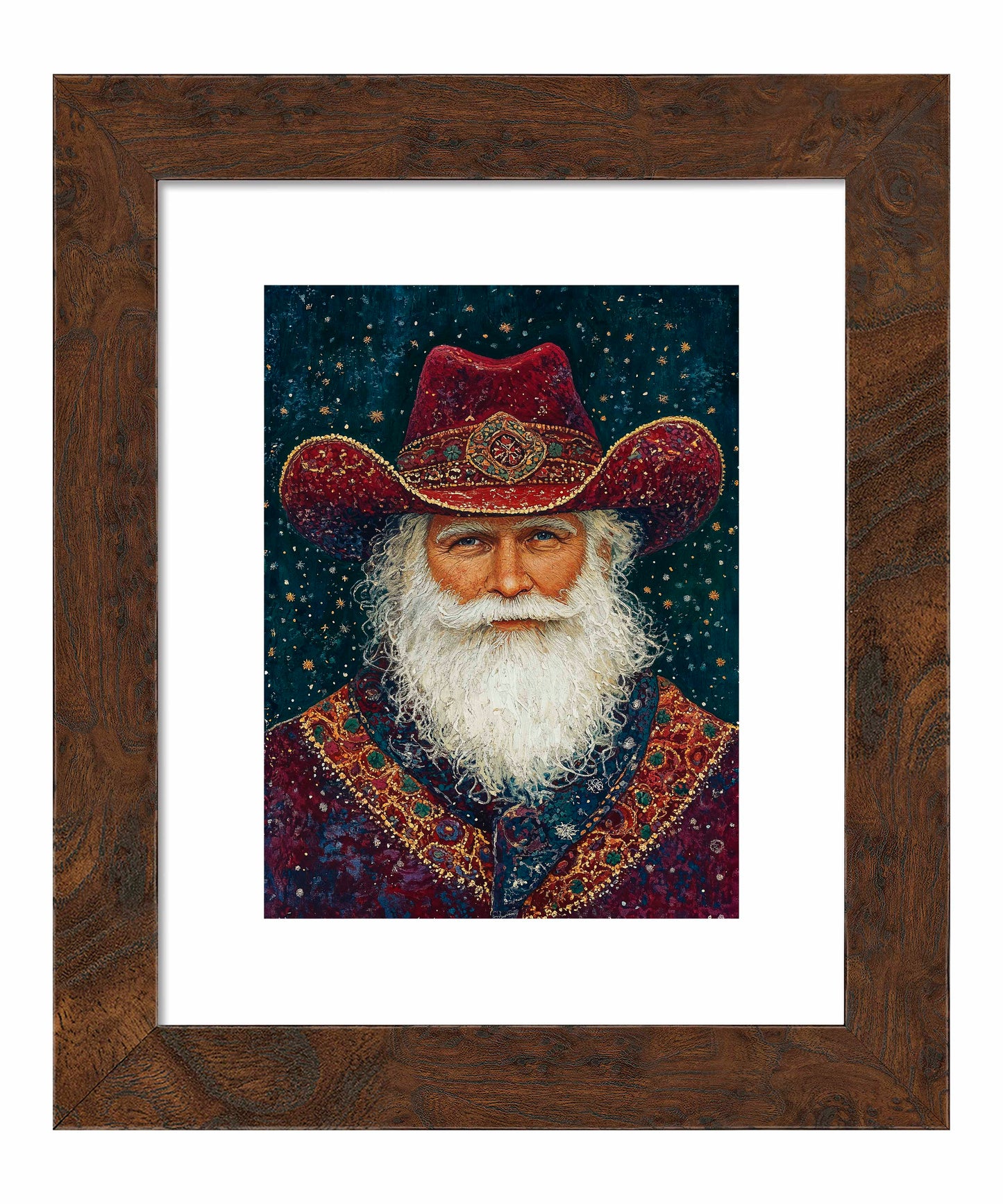 Portrait of Mr. Claus - Art Prints