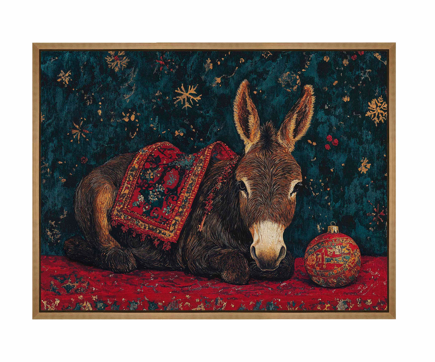 Bethlehem's Humble Hero - Gallery Wrapped Canvas