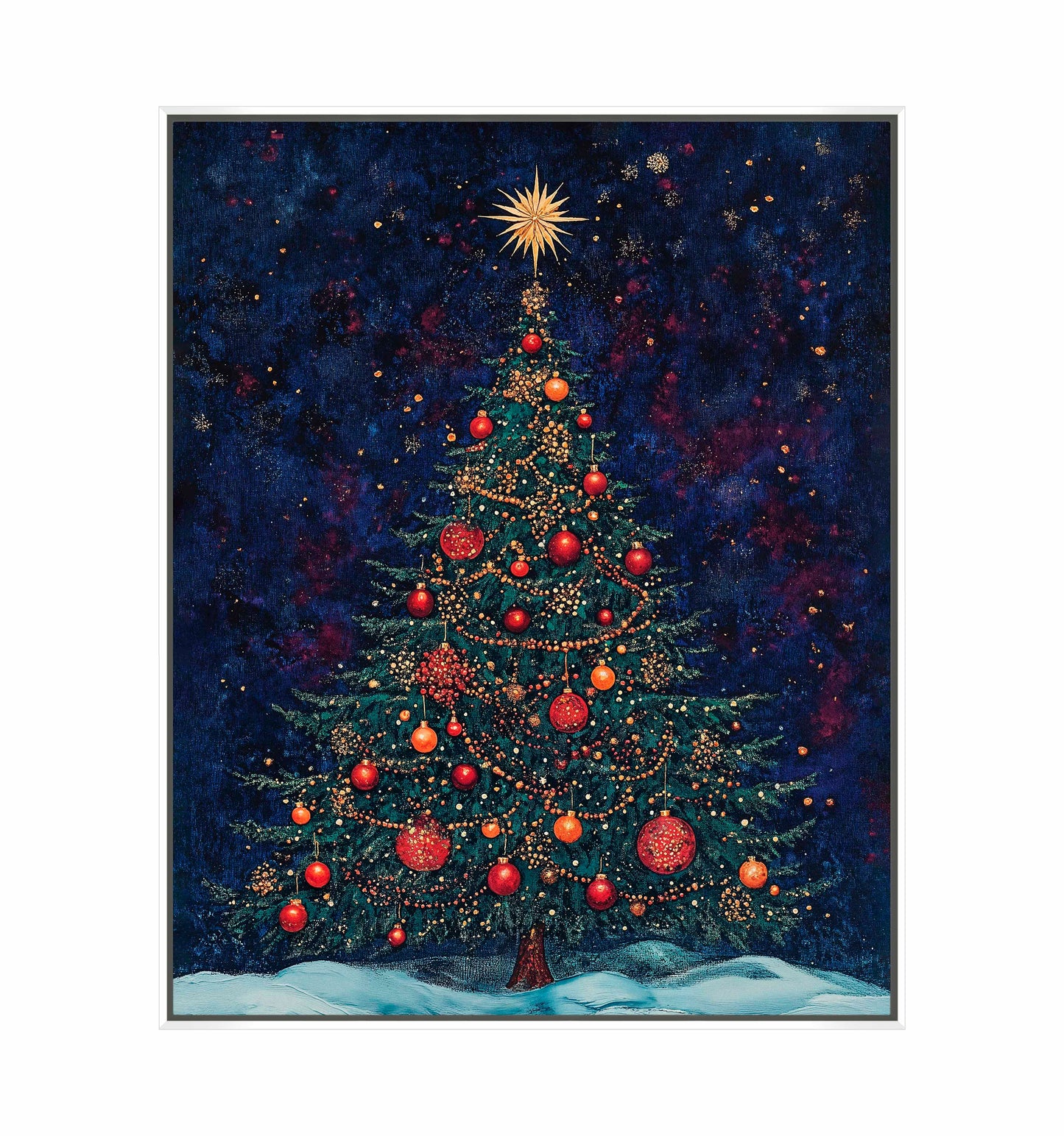 Homestead Christmas Spruce - Gallery Wrapped Canvas