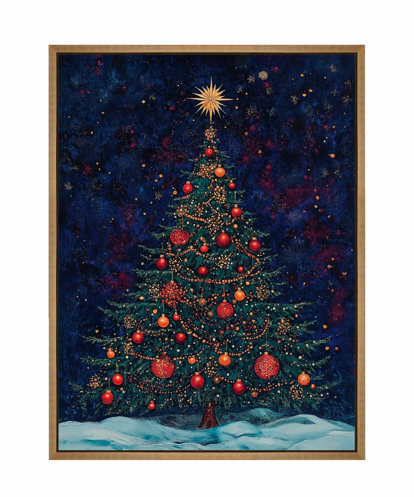 Homestead Christmas Spruce - Gallery Wrapped Canvas