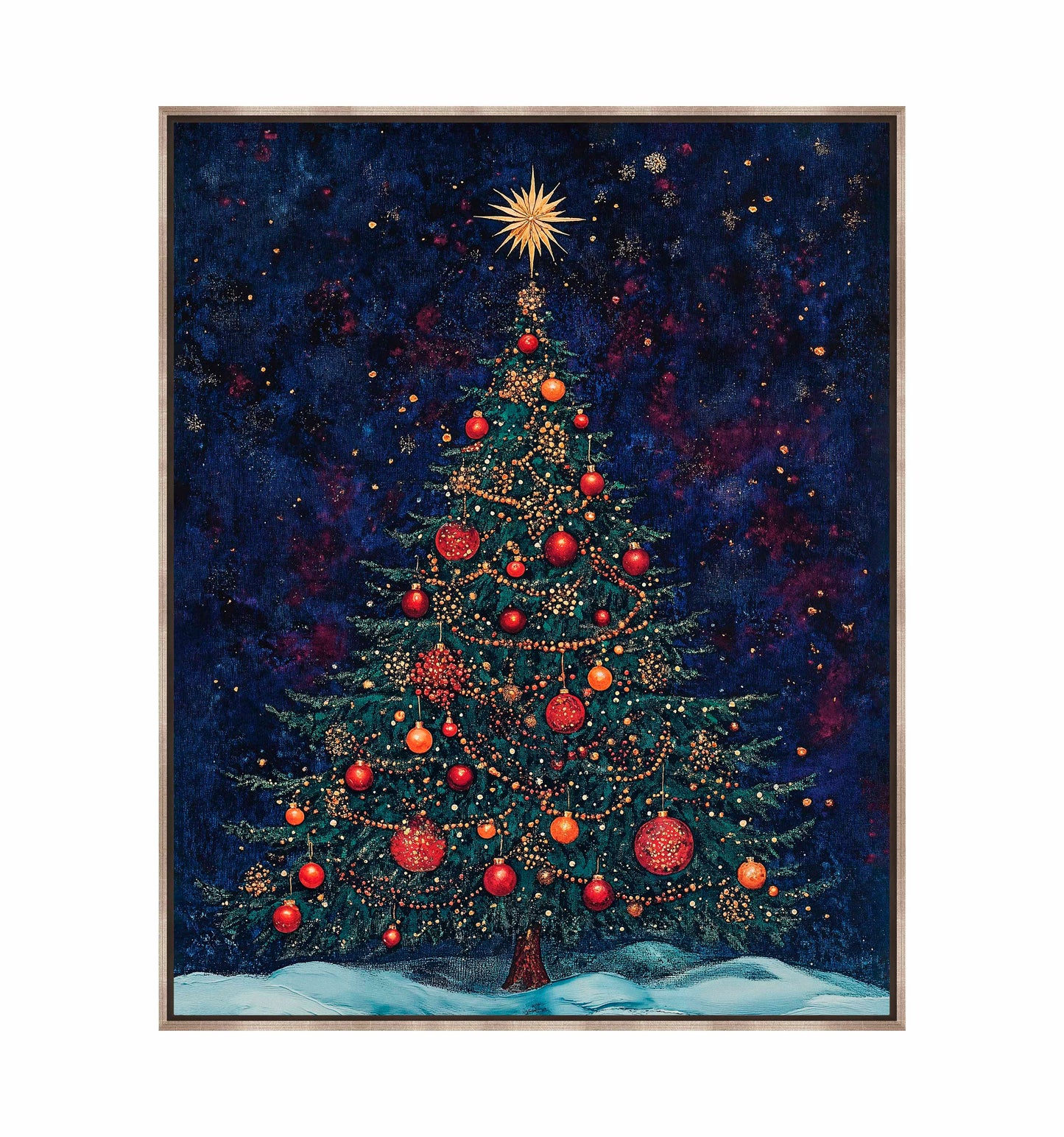 Homestead Christmas Spruce - Gallery Wrapped Canvas