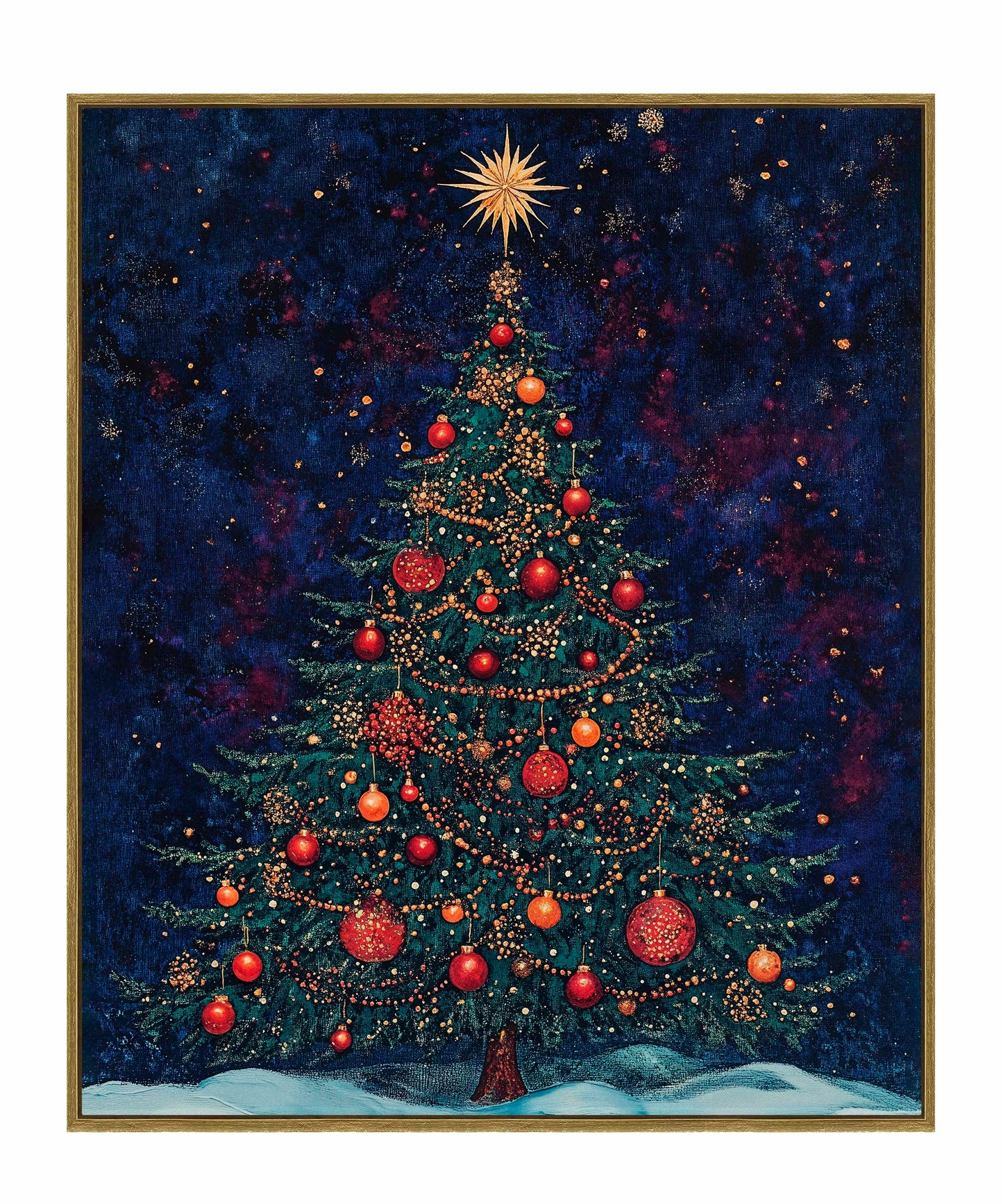 Homestead Christmas Spruce - Gallery Wrapped Canvas