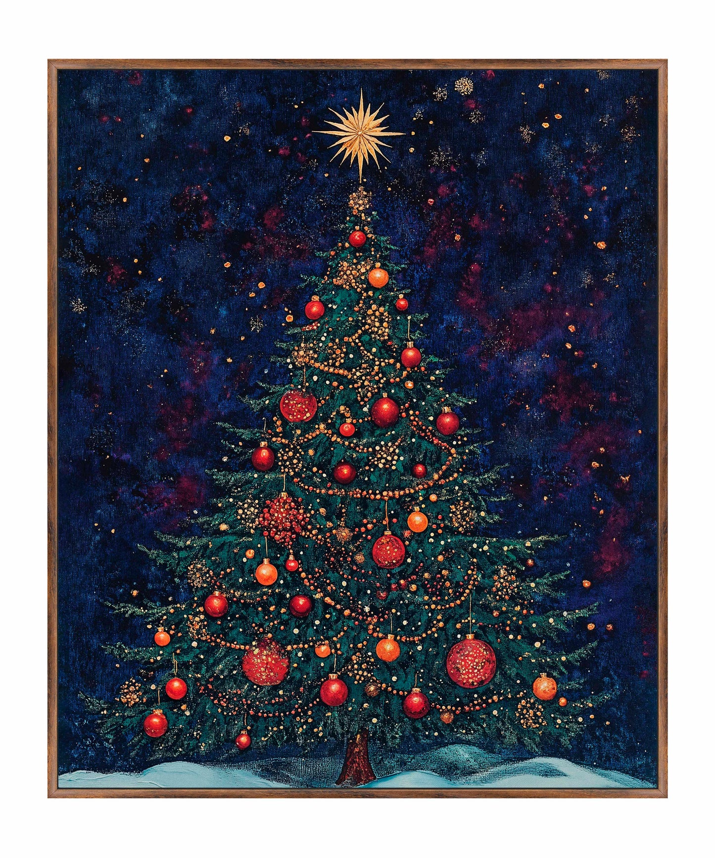 Homestead Christmas Spruce - Gallery Wrapped Canvas