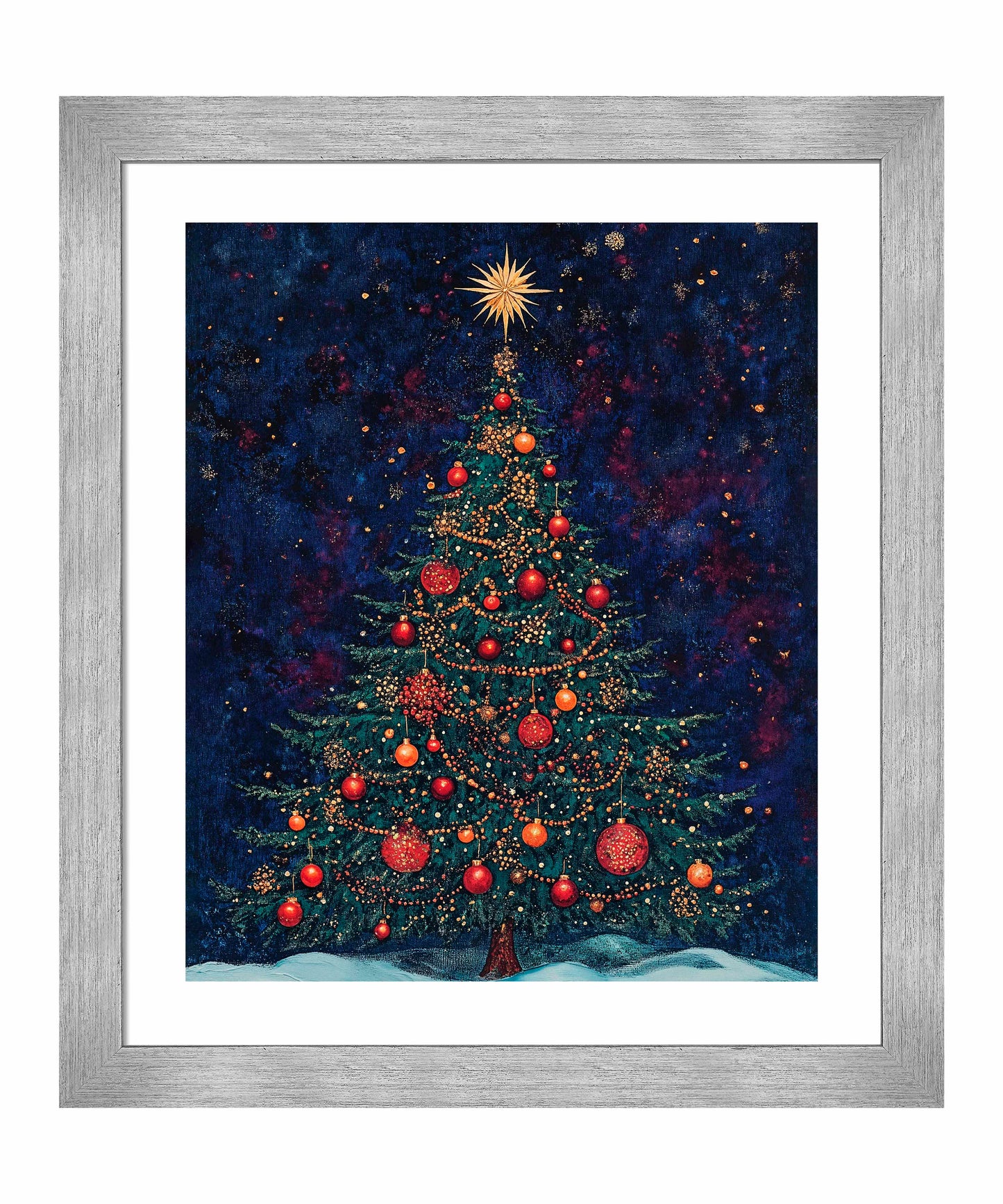Homestead Christmas Spruce - Art Prints