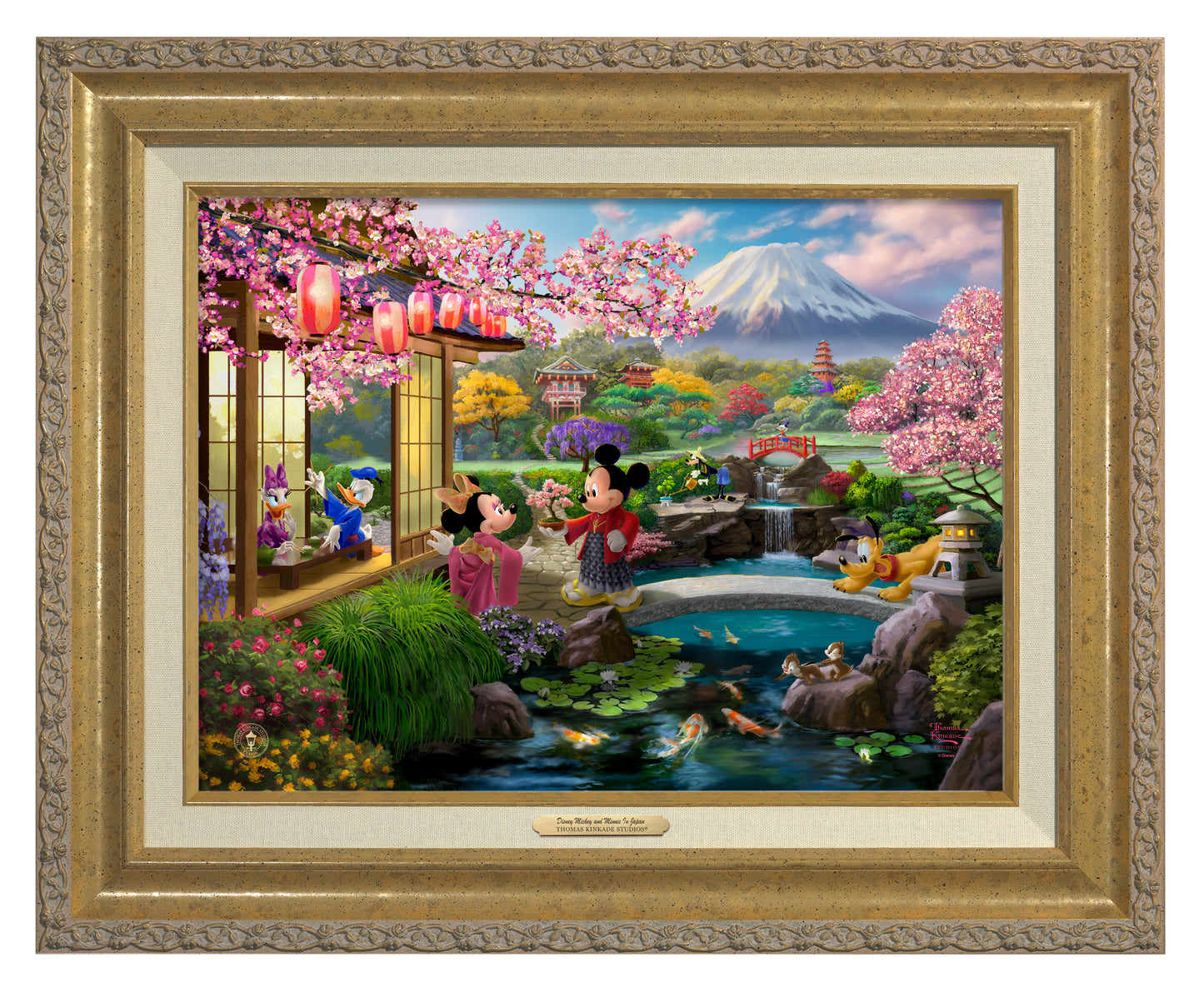 Disney Mickey and Minnie in Japan - Canvas Classics