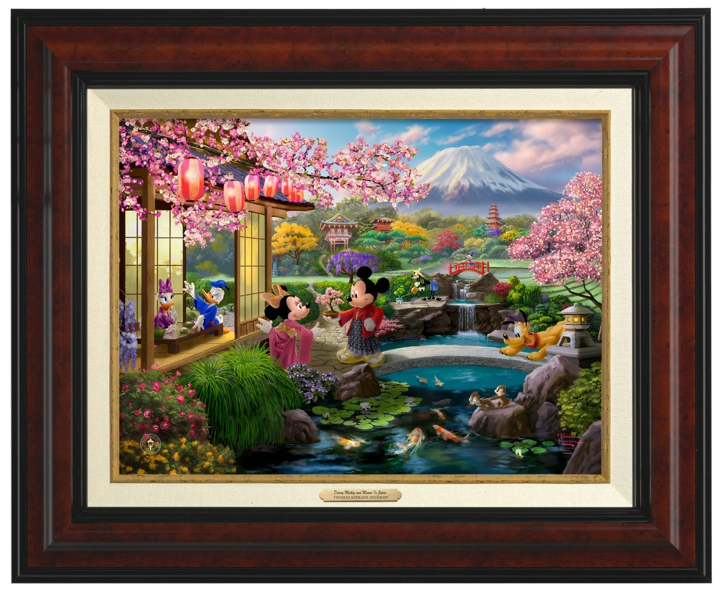 Disney Mickey and Minnie in Japan - Canvas Classics