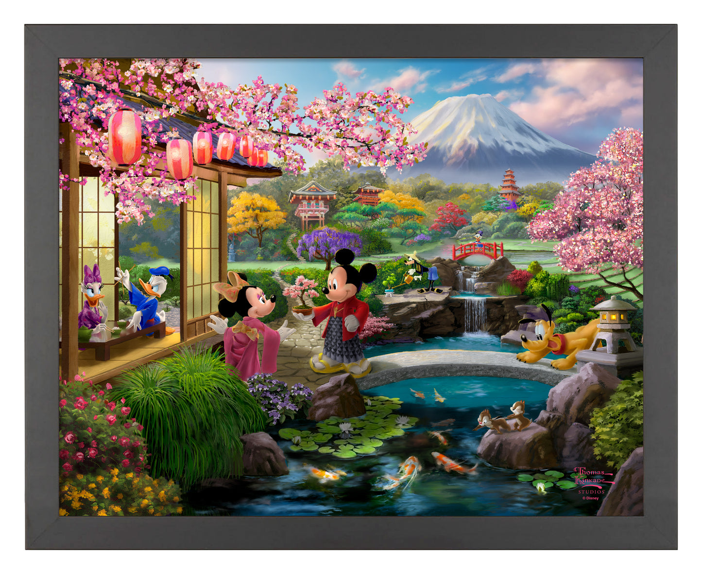Disney Mickey and Minnie in Japan - Art Prints