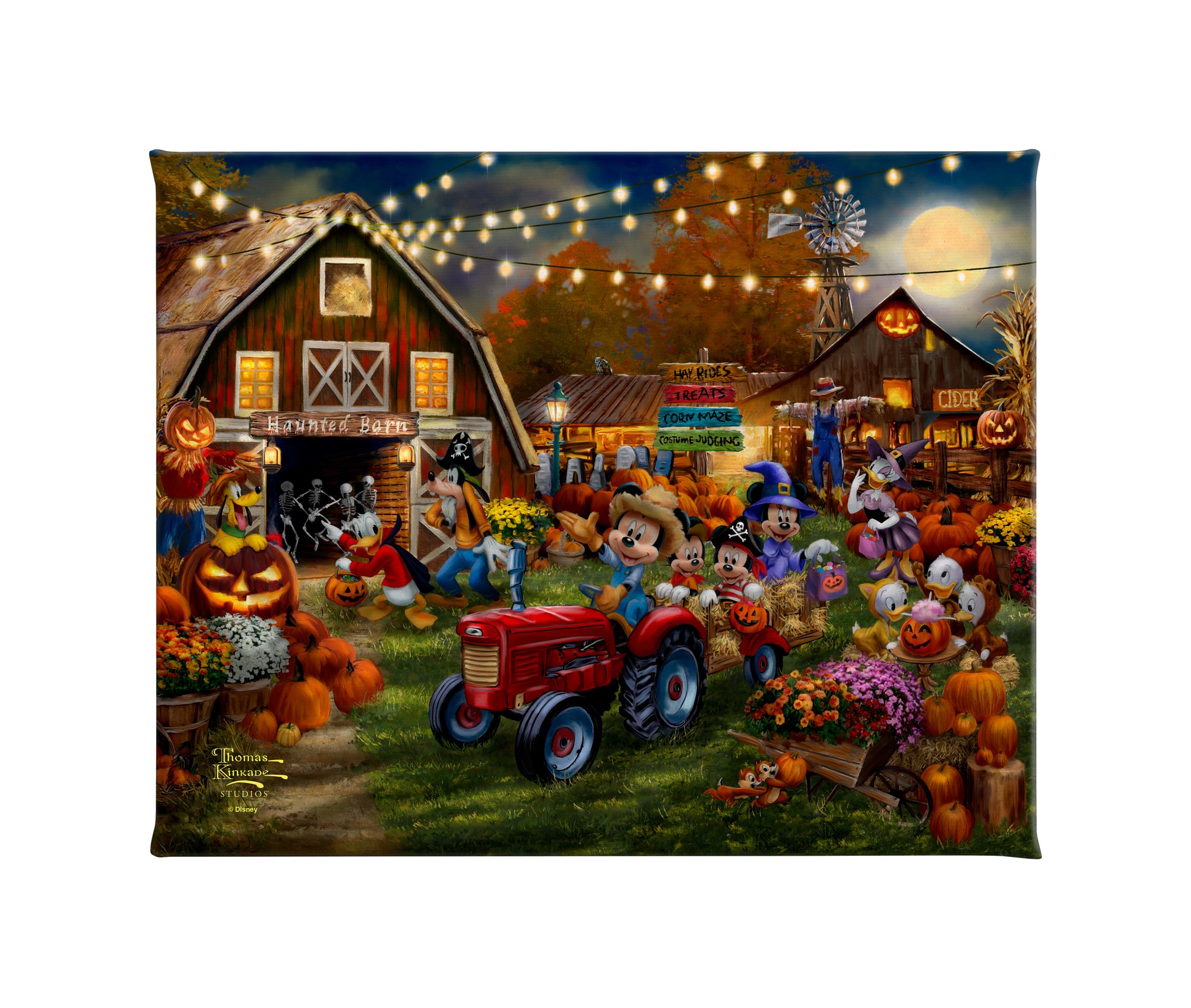 186604_CGW Disney Mickey and Minnie Pumpkin Festival 8X10 Gallery Wrap Canvas F.jpg
