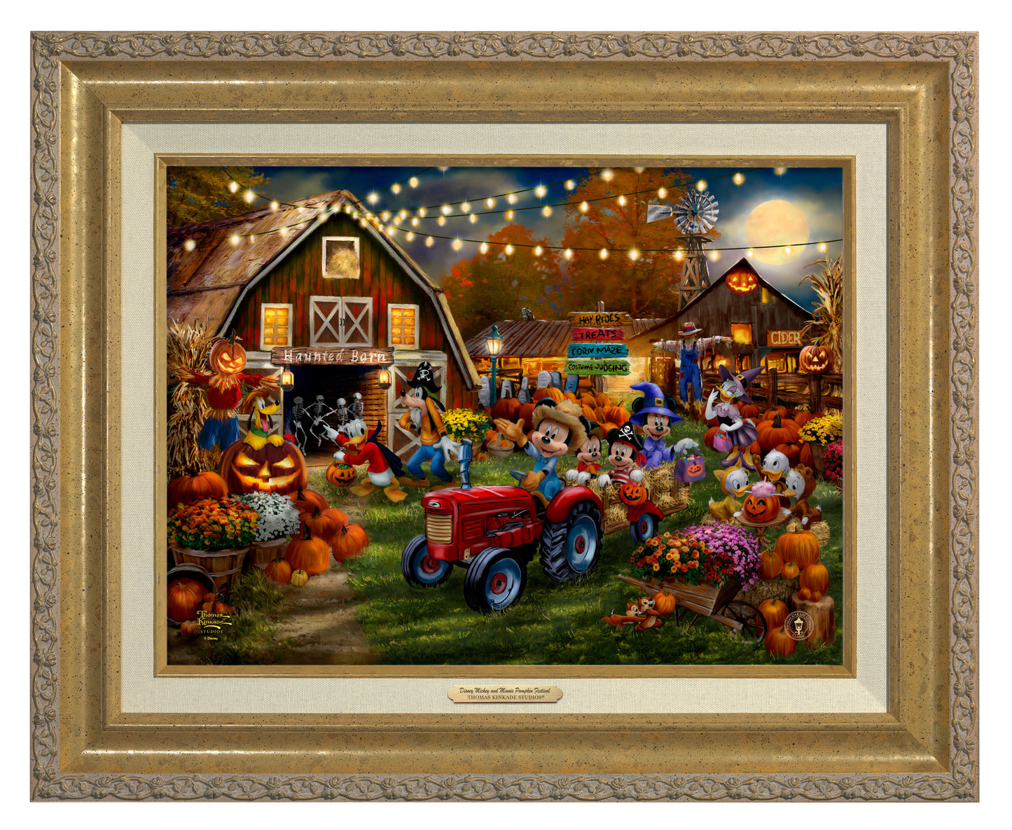 Disney Mickey and Minnie Pumpkin Festival - Canvas Classics