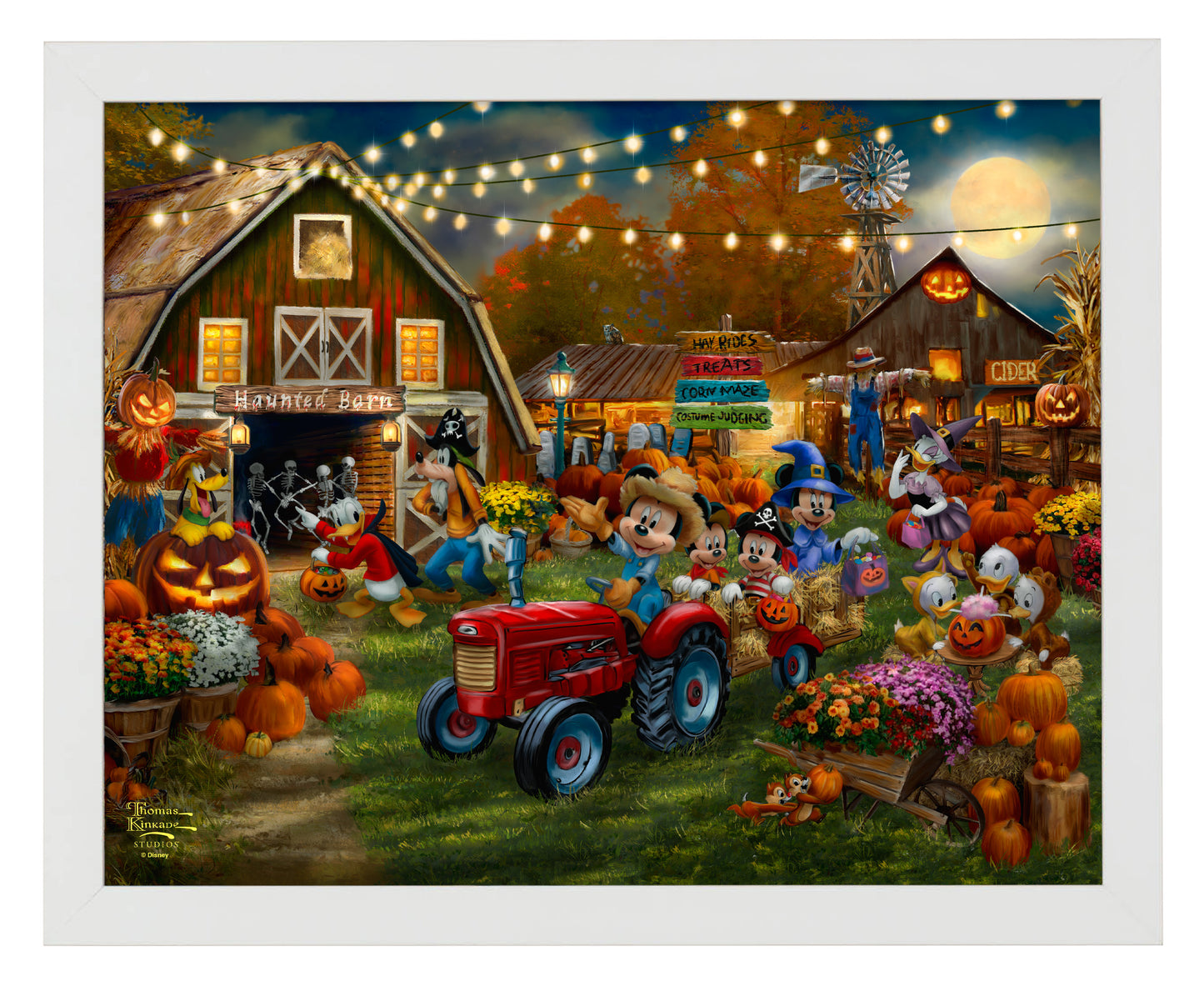 Disney Mickey and Minnie Pumpkin Festival - Art Prints