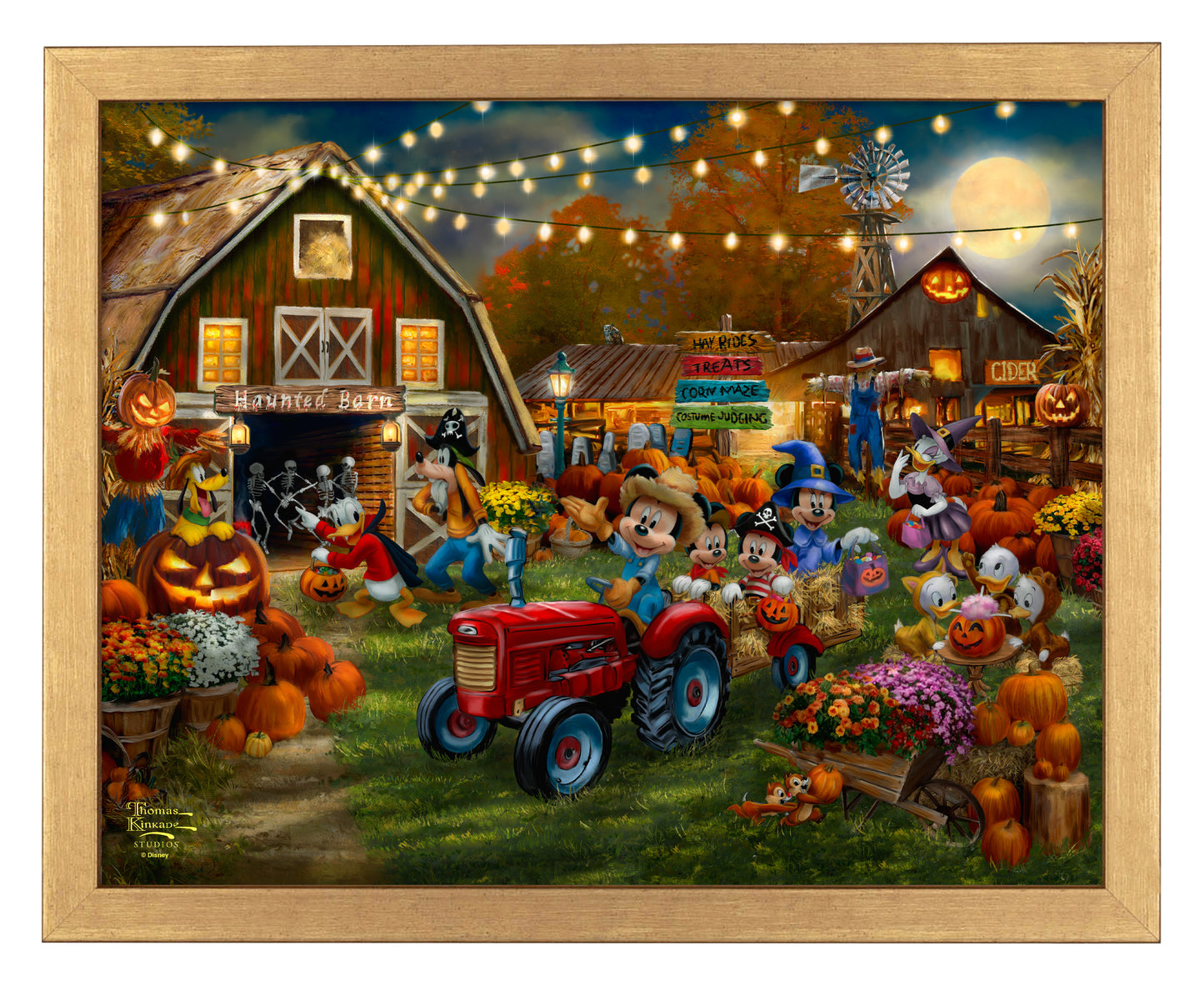 Disney Mickey and Minnie Pumpkin Festival - Art Prints
