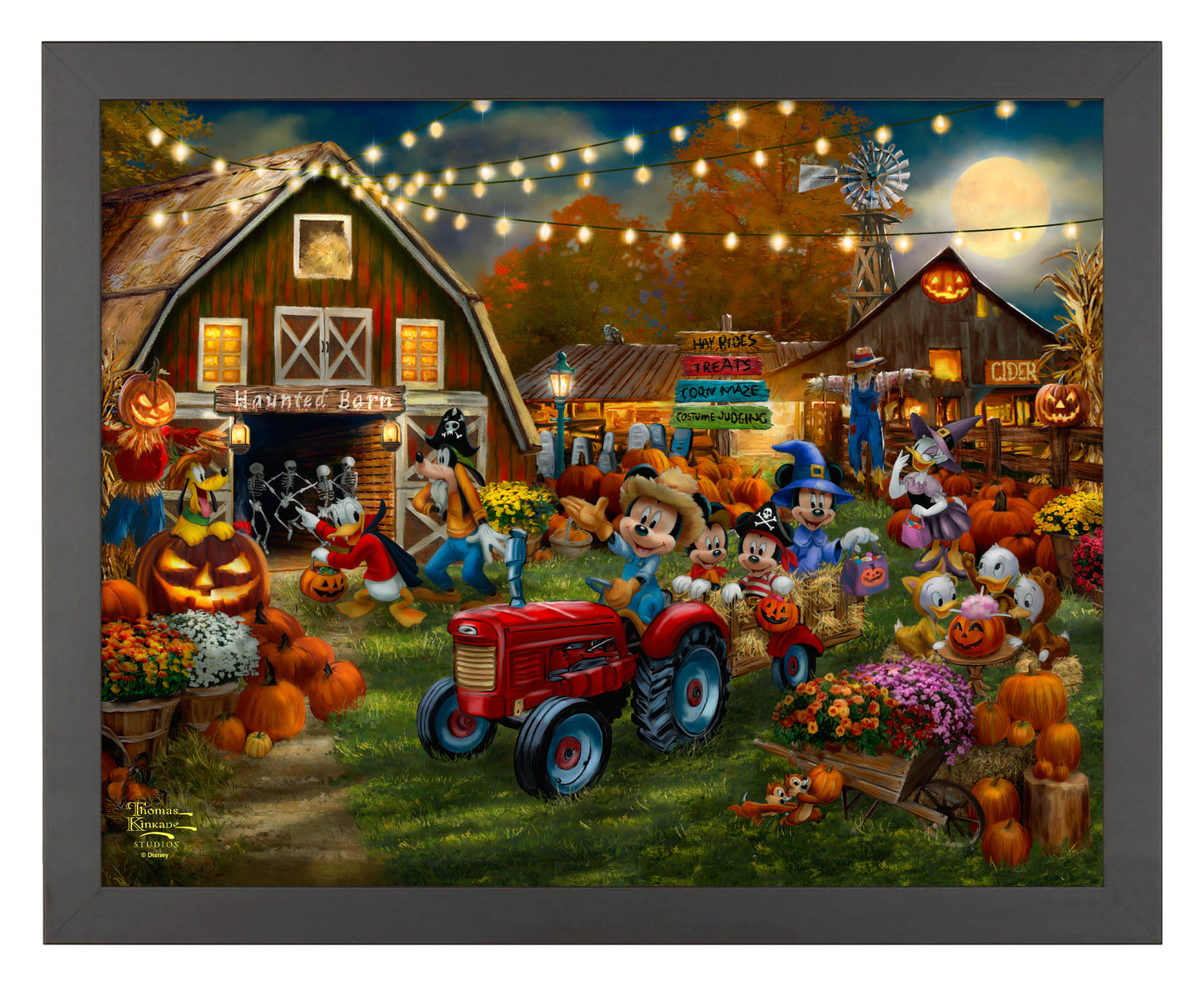 Disney Mickey and Minnie Pumpkin Festival - Art Prints