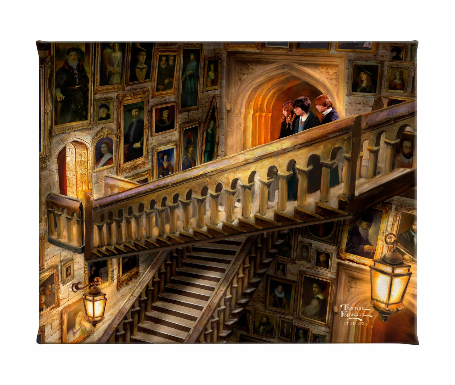 Harry Potter™ Grand Staircase - 8" x 10" Gallery Wrapped Canvas