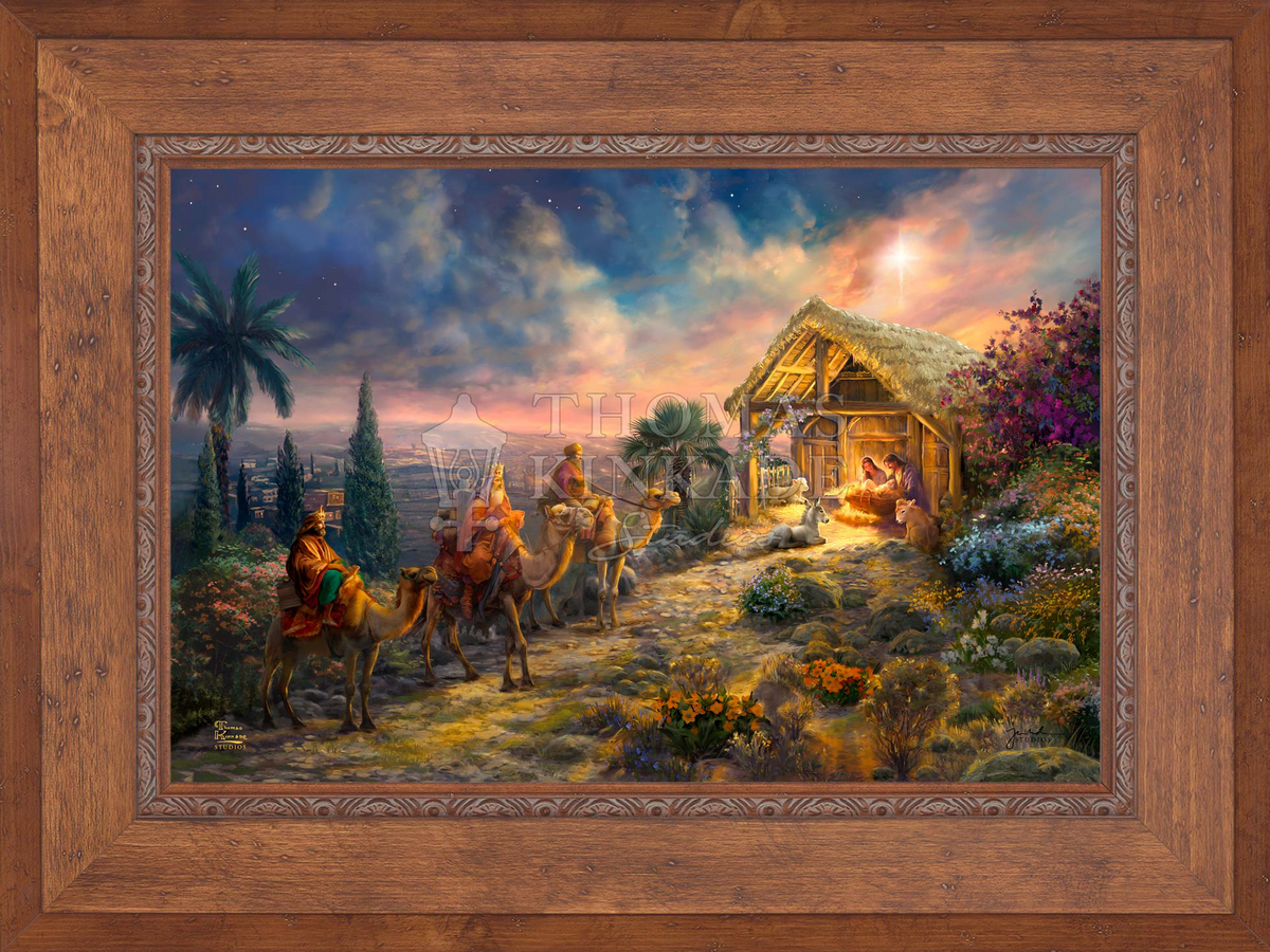 Away in the Manger - Limited Edition Canvas