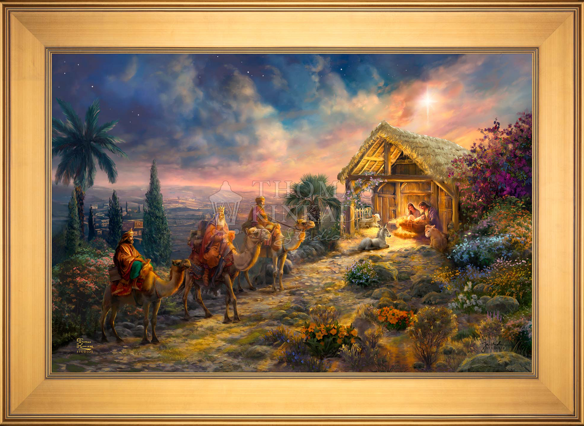 Away in the Manger - Limited Edition Canvas