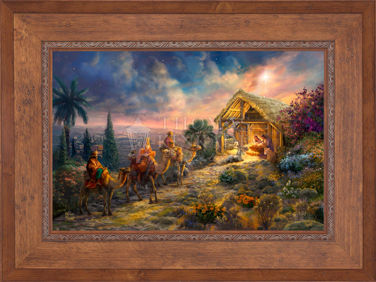 Away in the Manger - Limited Edition Canvas