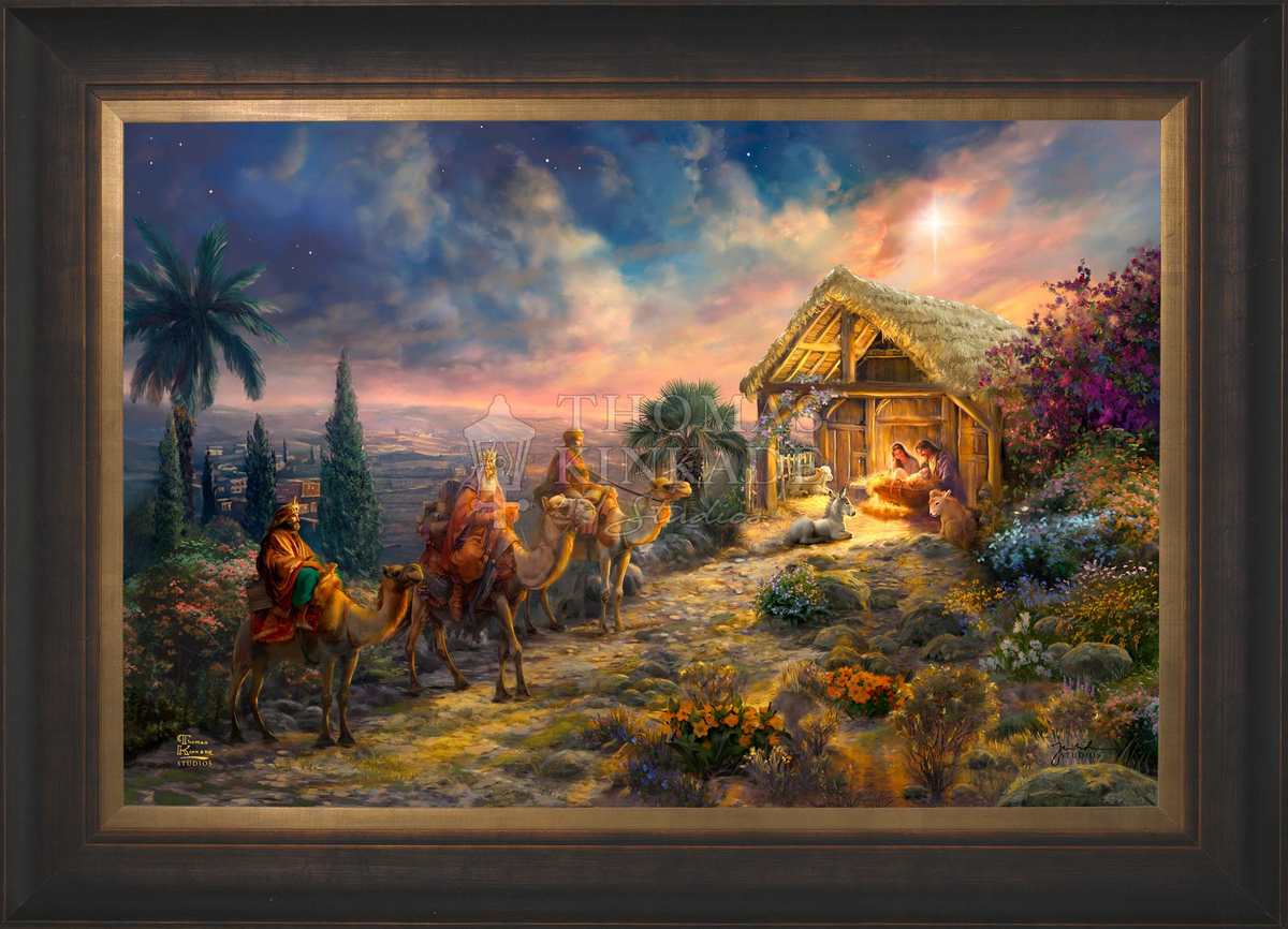 Away in the Manger - Limited Edition Canvas