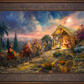 Away in the Manger - Limited Edition Canvas