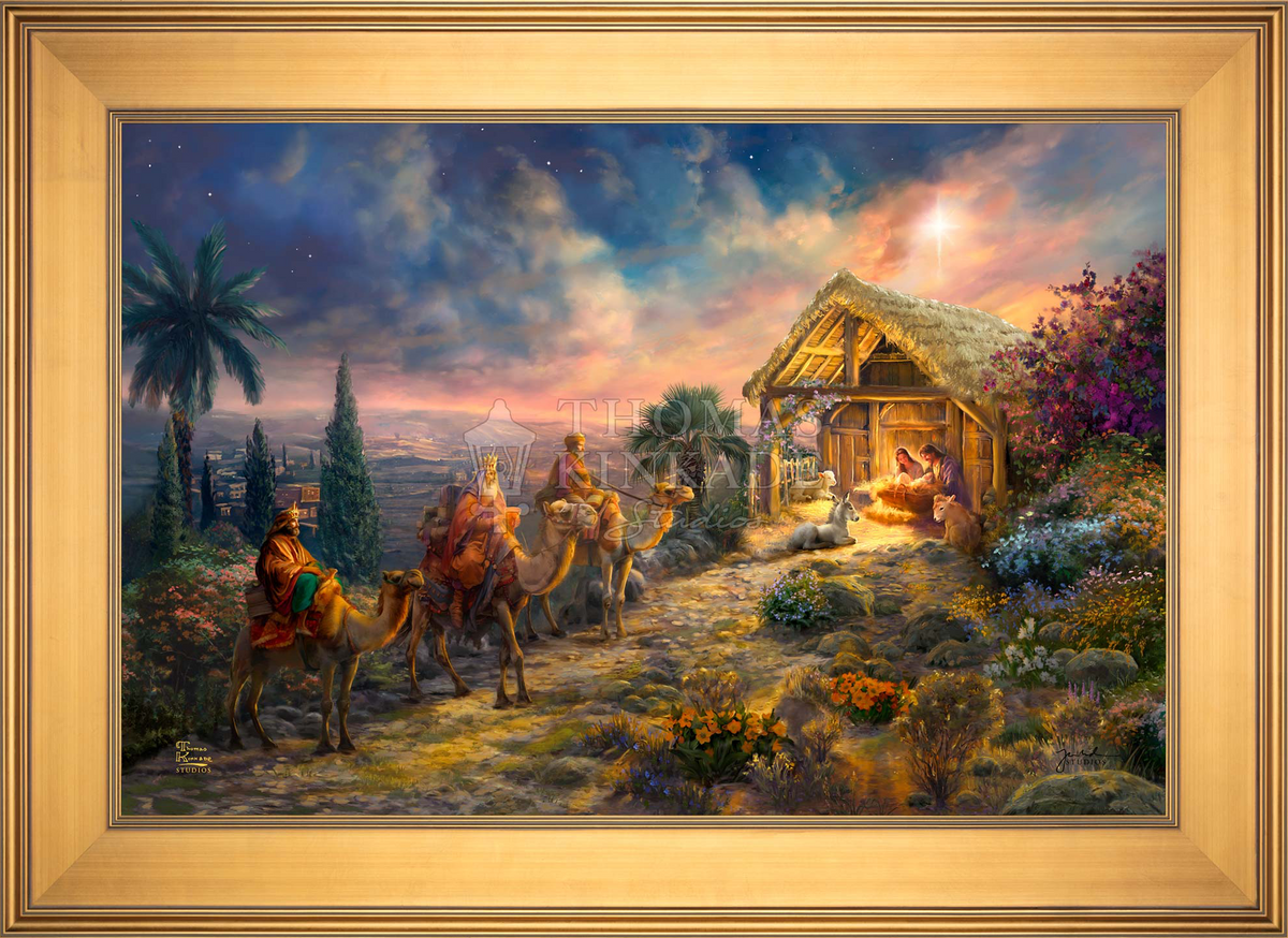 Away in the Manger - Limited Edition Canvas