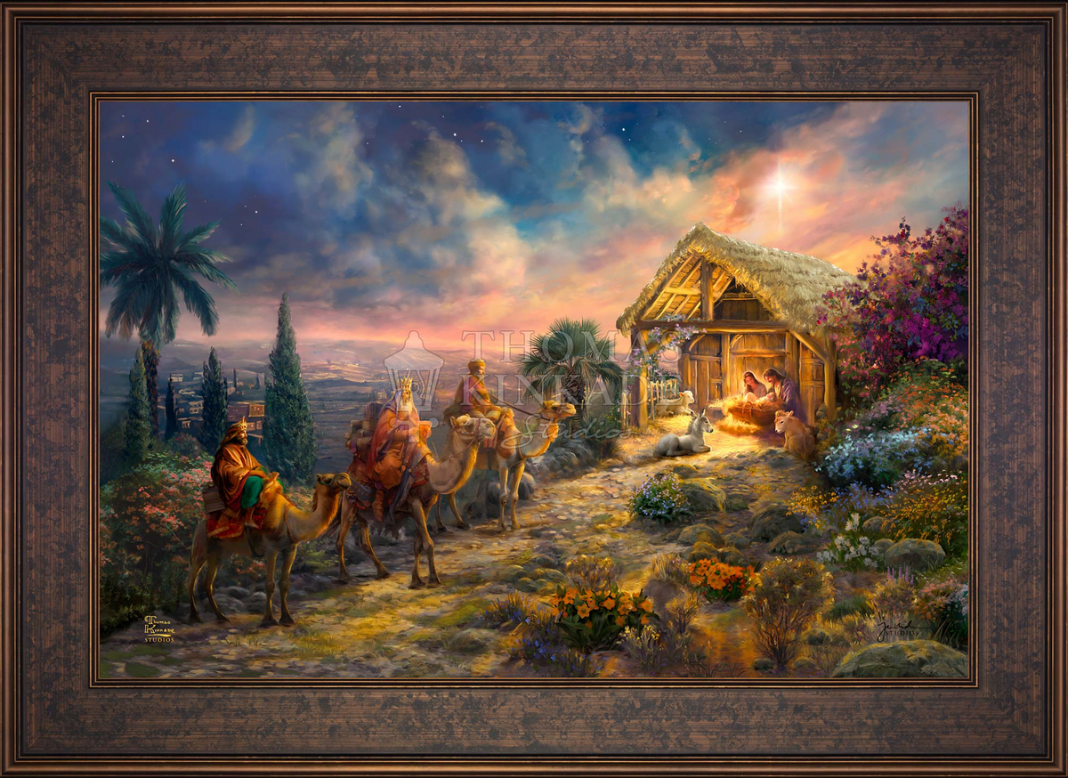 Away in the Manger - Limited Edition Canvas