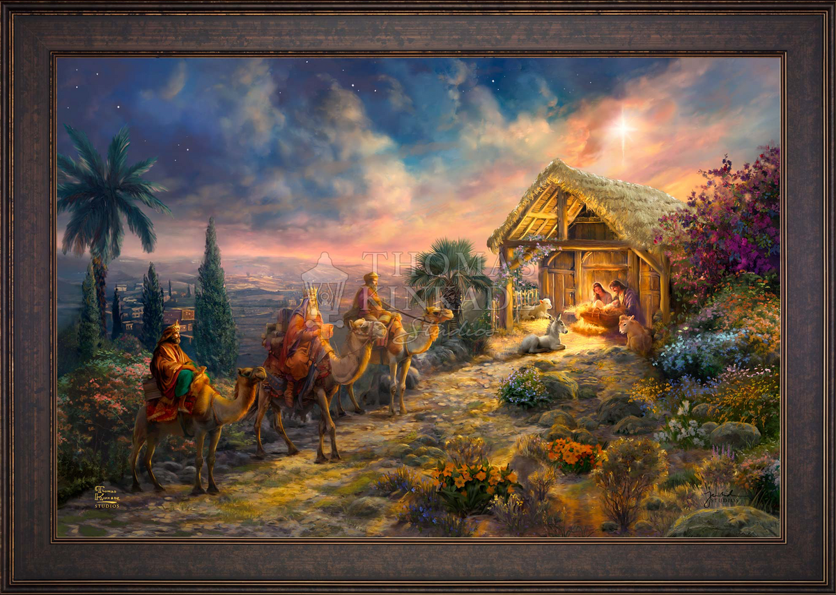 Away in the Manger - Limited Edition Canvas