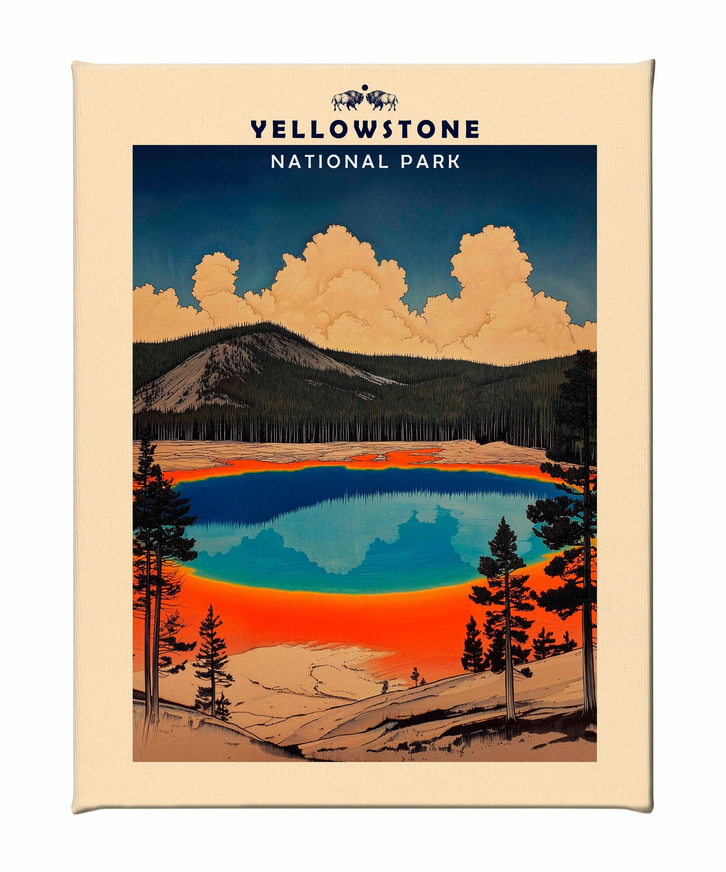 Yellowstone - Gallery Wrapped Canvas