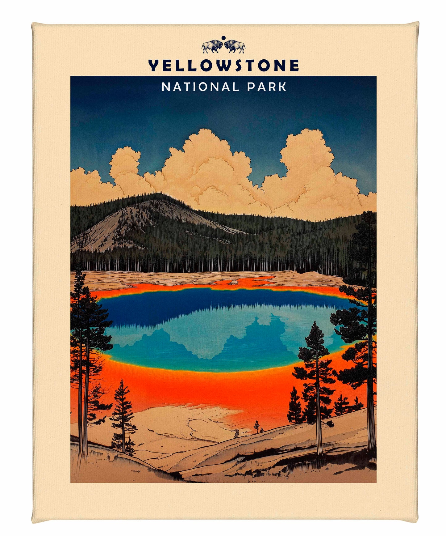 Yellowstone - Gallery Wrapped Canvas