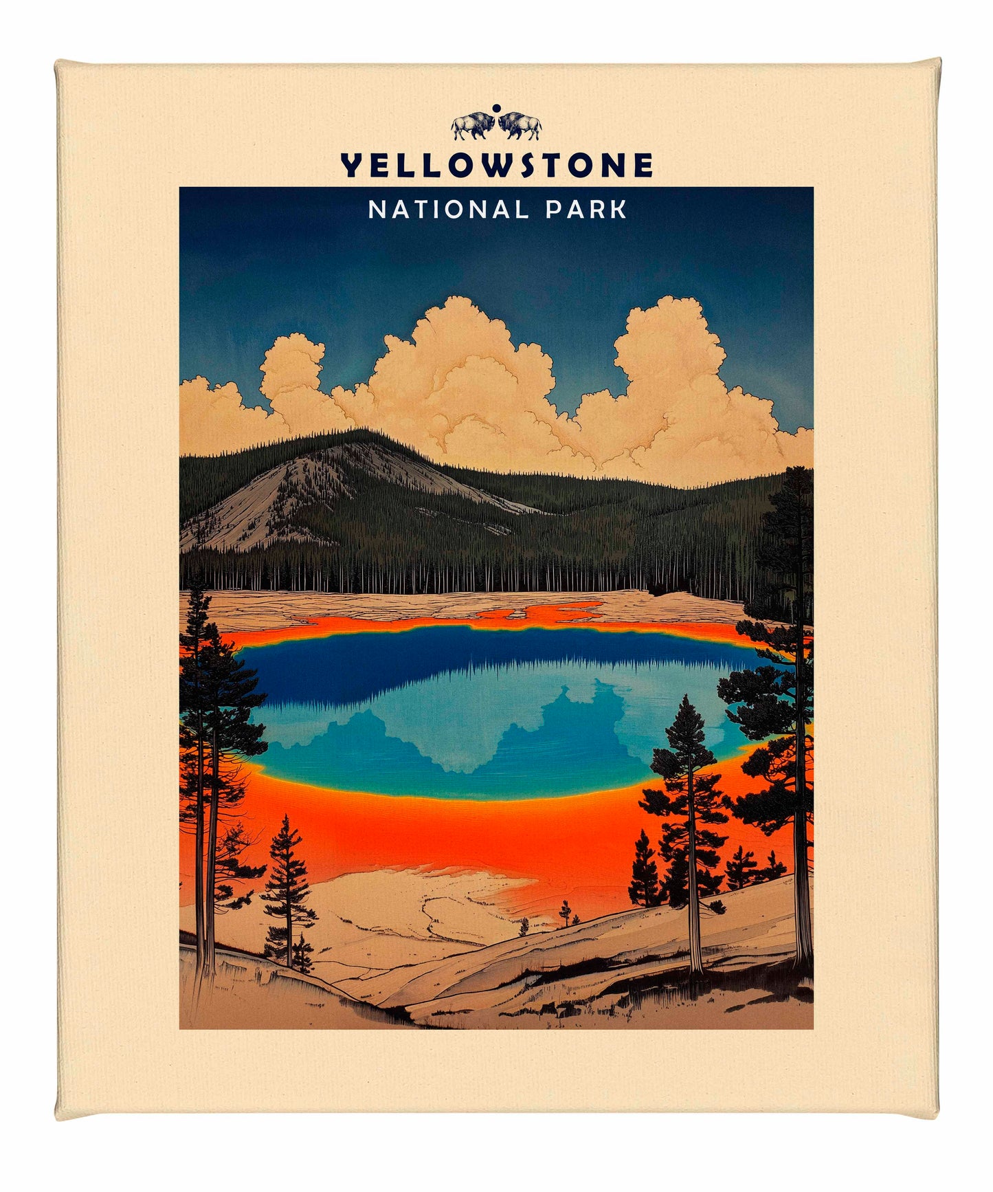 Yellowstone - Gallery Wrapped Canvas