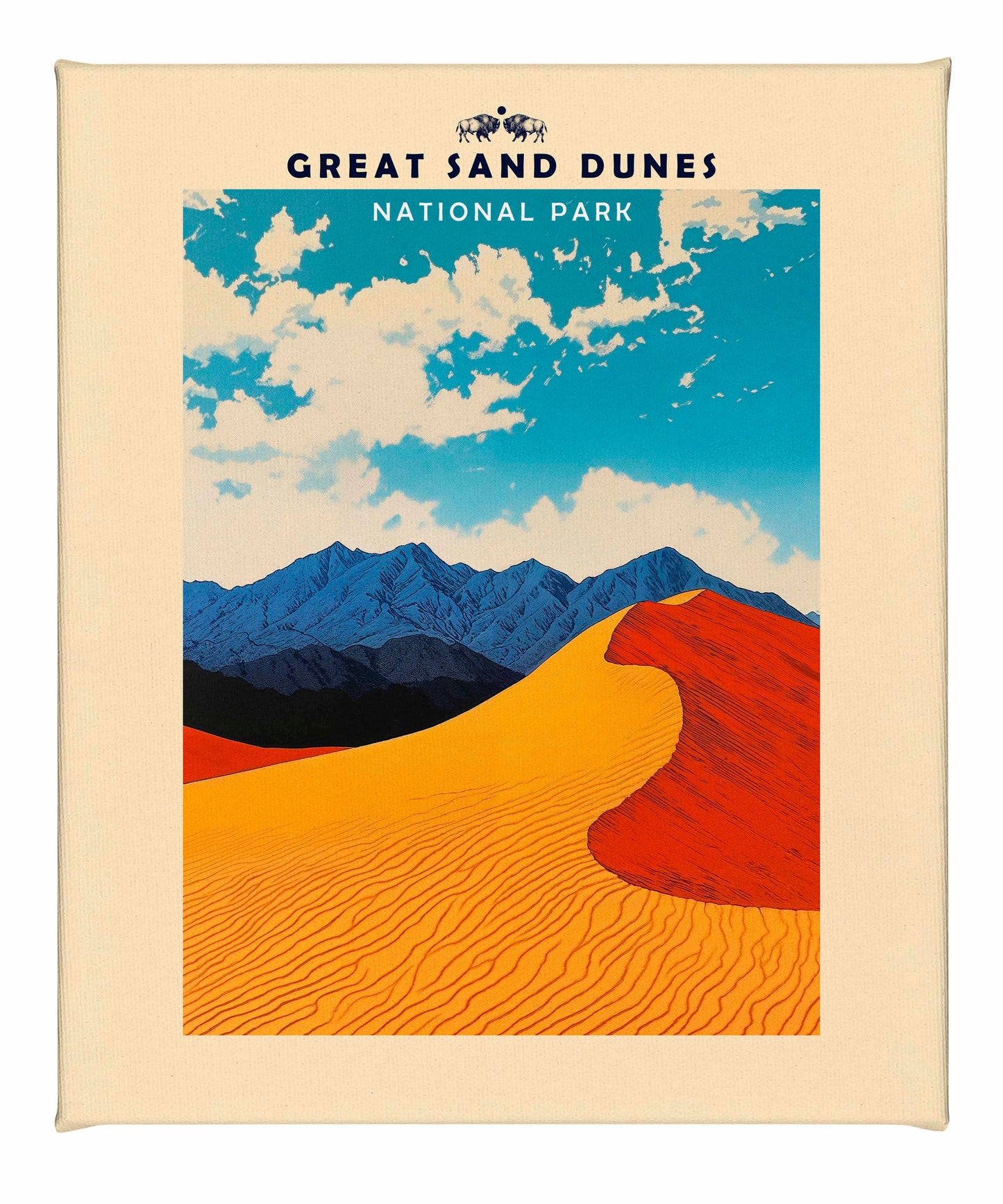 Great Sand Dunes - Gallery Wrapped Canvas