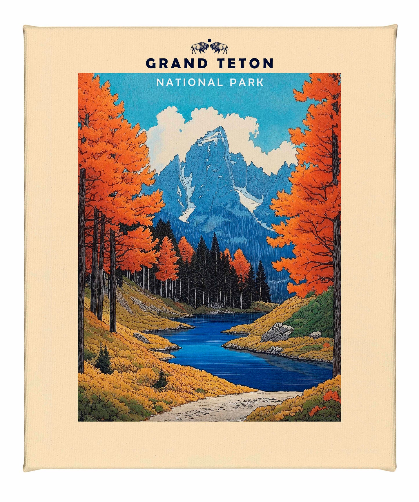 Grand Teton - Gallery Wrapped Canvas