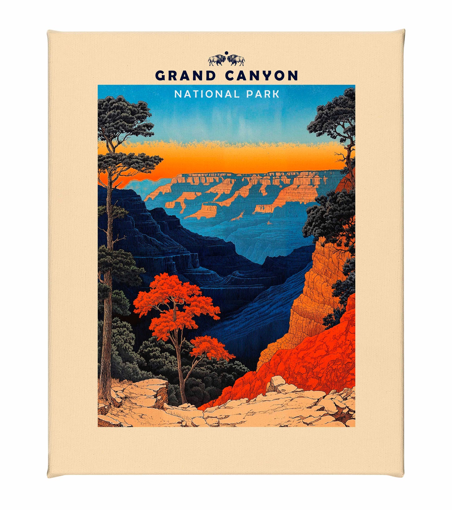 Grand Canyon - Gallery Wrapped Canvas